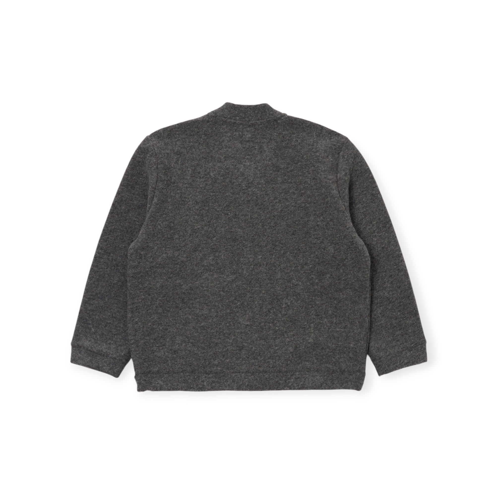 Universal Works Advance Cardigan Wool Fleece grey marl