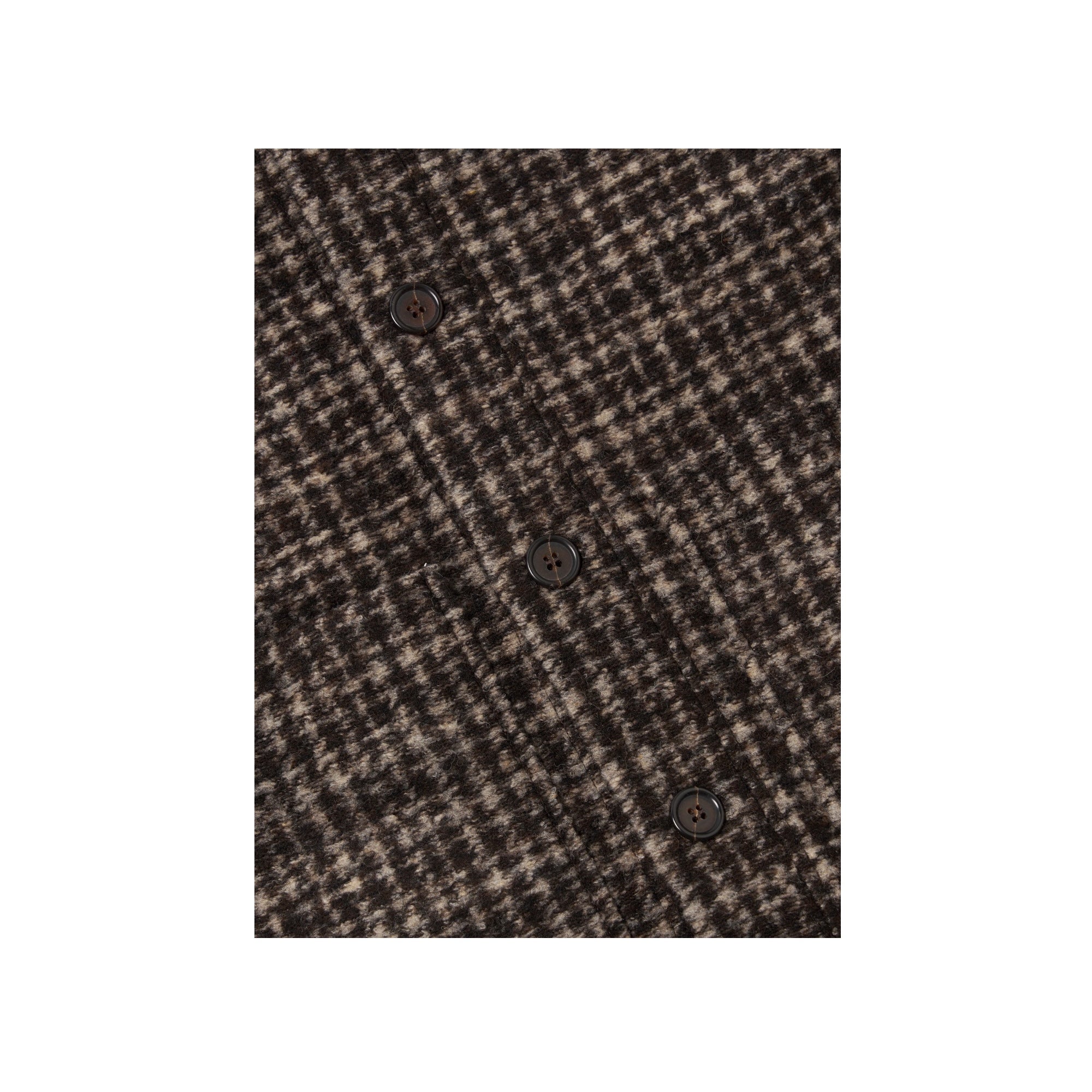 Universal Works Advance Cardigan Jacquard Knit brown