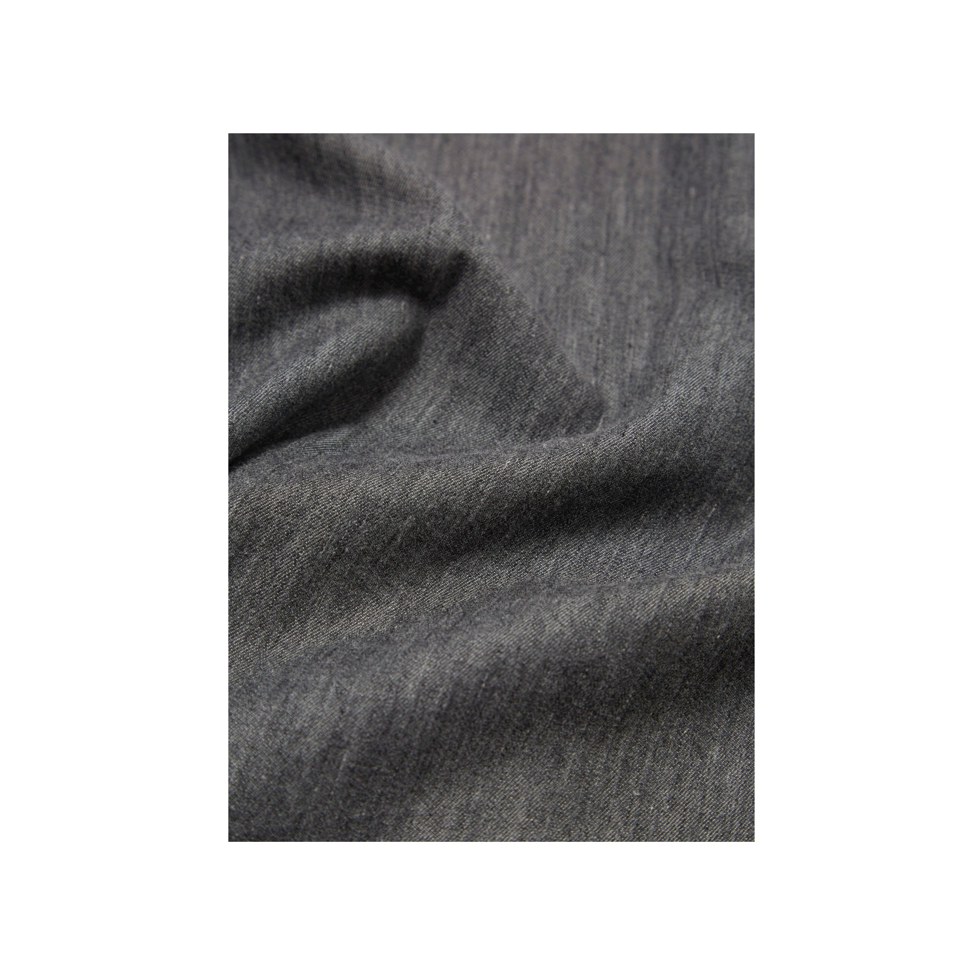 Universal Works Square Pocket Shirt Brushed Organic Cotton charcoal