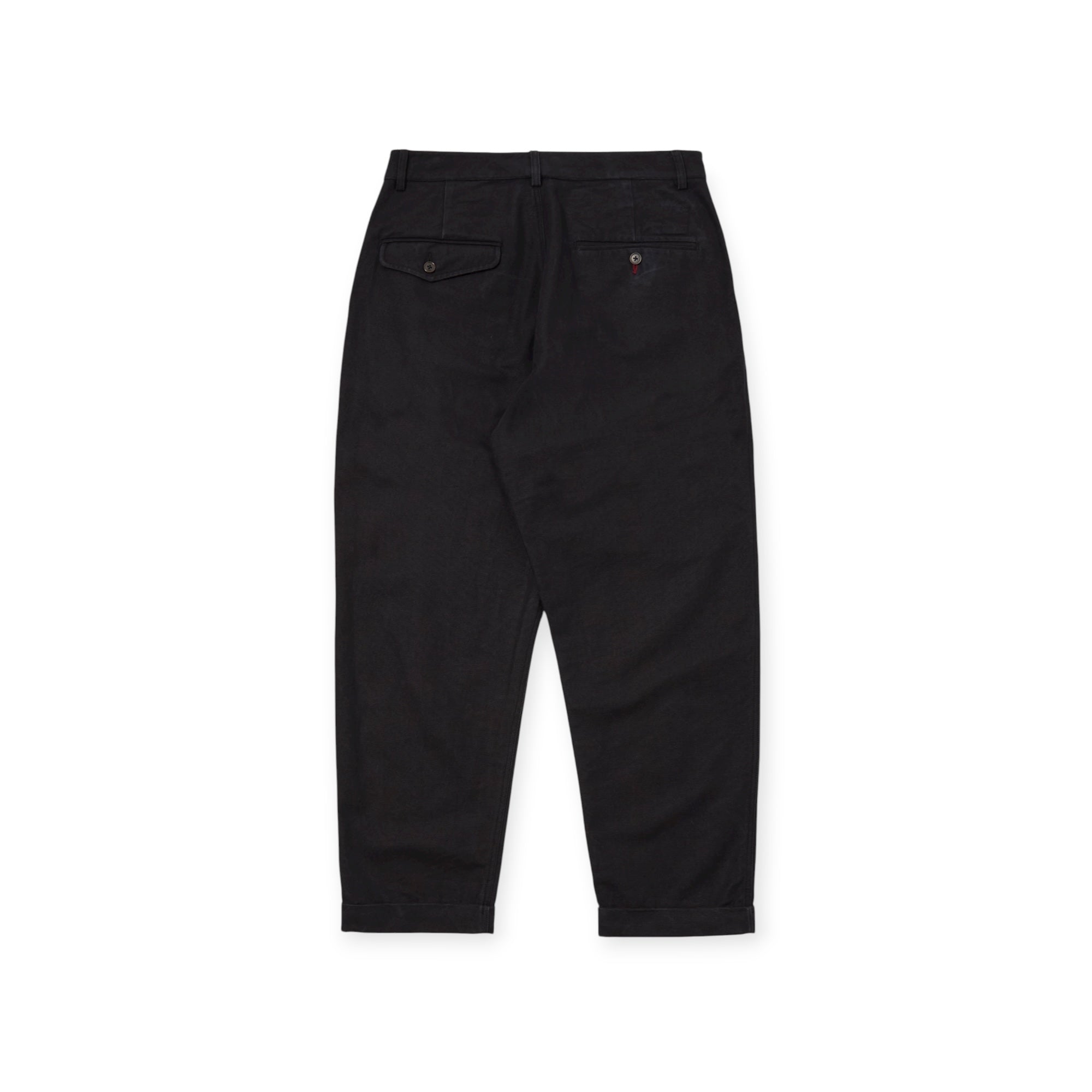 Universal Works Super Chino Organic Canvas black