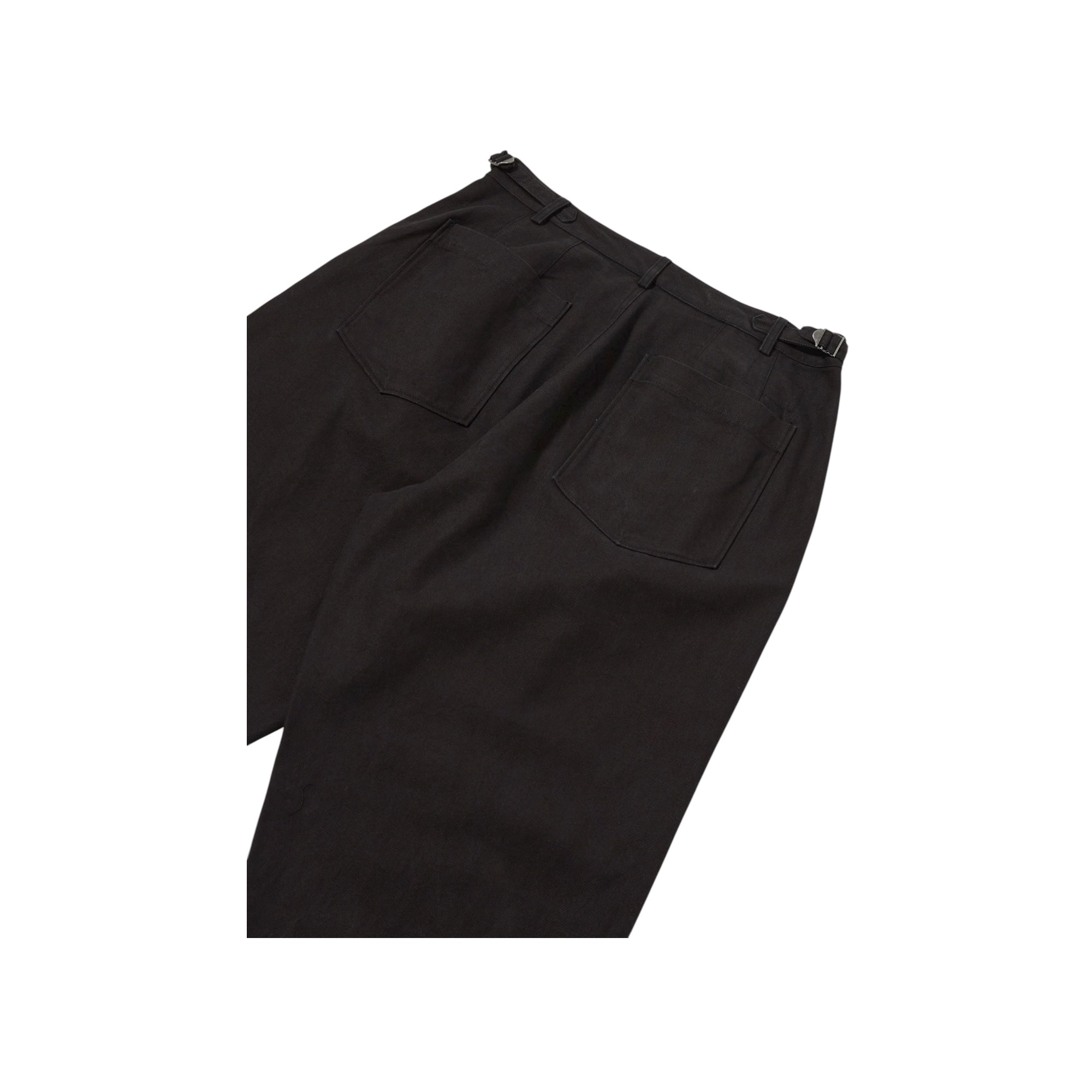 Universal Works Dutch Pant Organic Canvas black