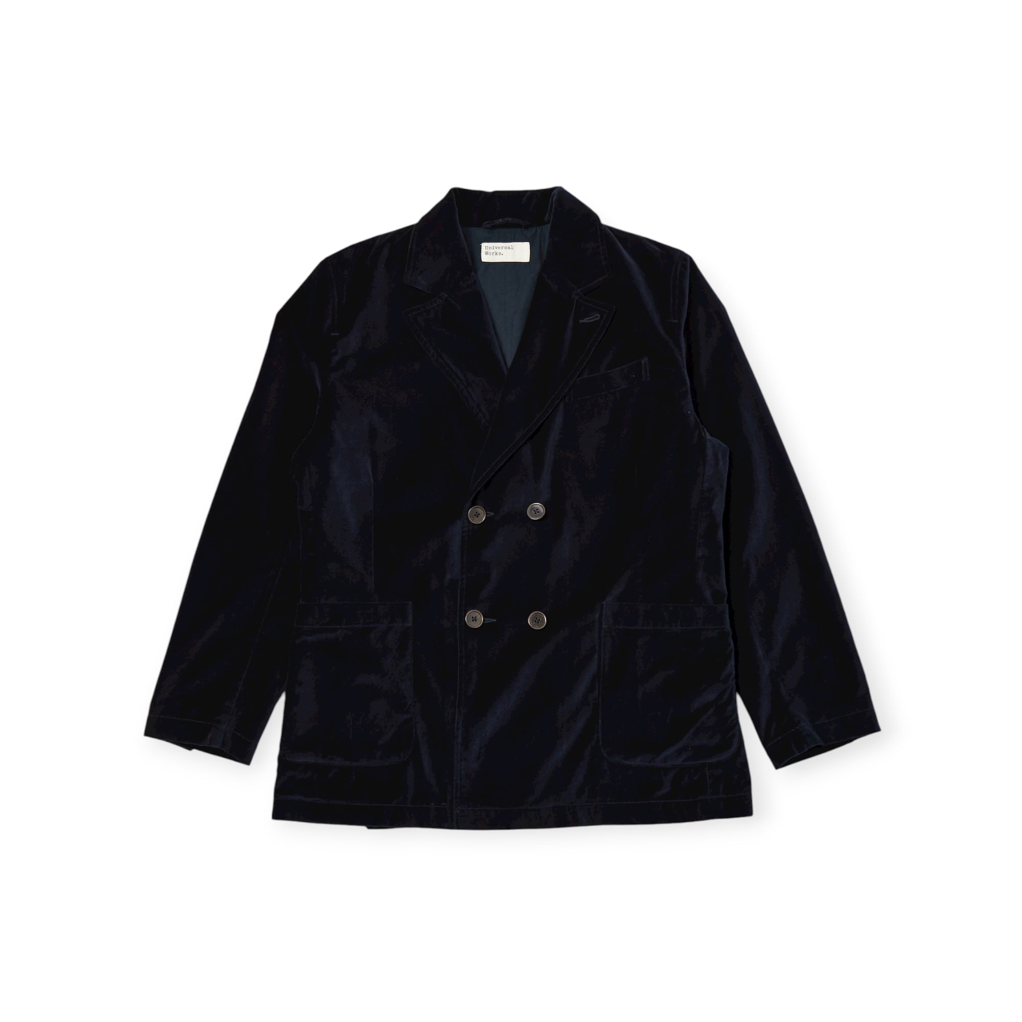 Universal Works Manor Jacket Velveteen navy
