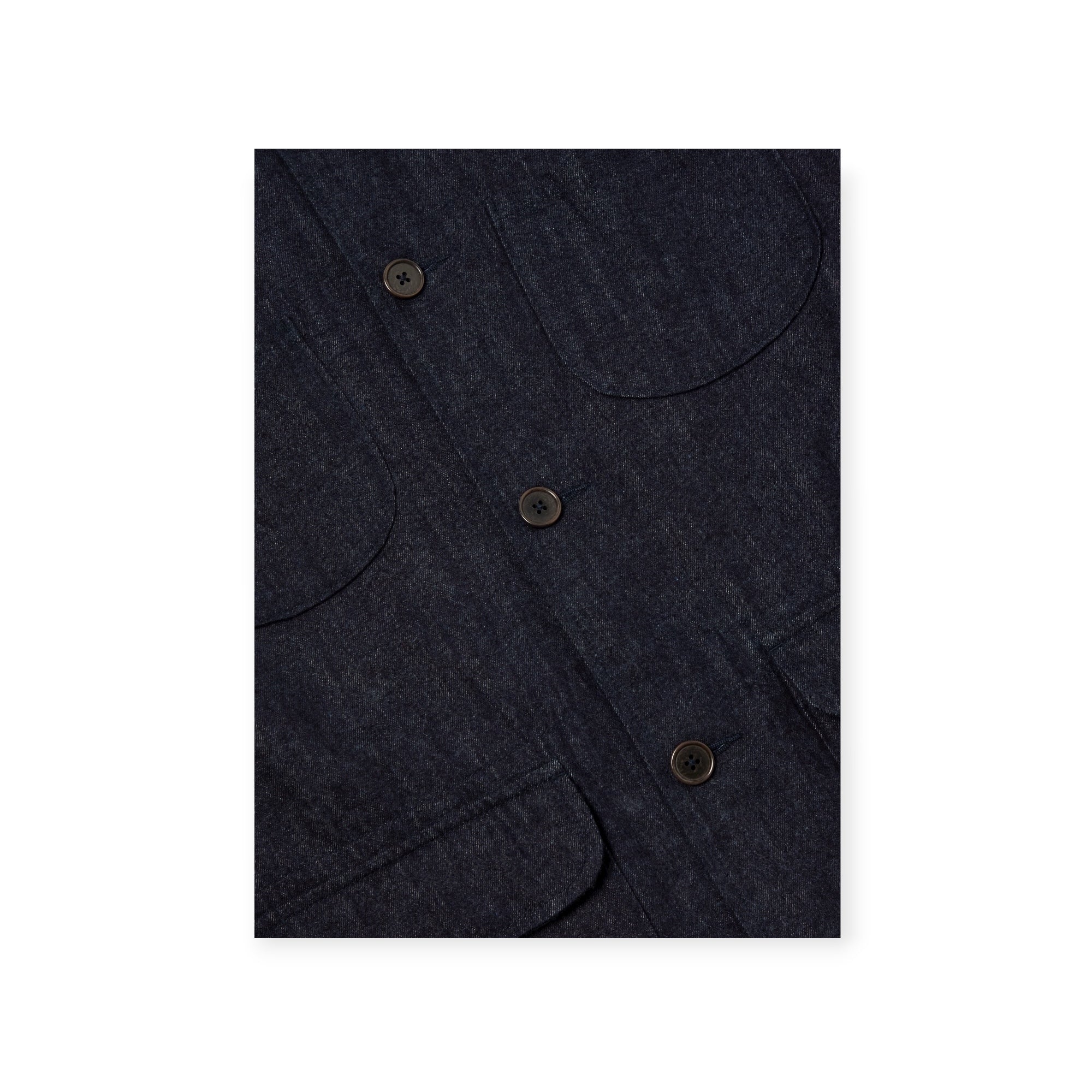 Universal Works Labour Jacket Brushed Denim indigo