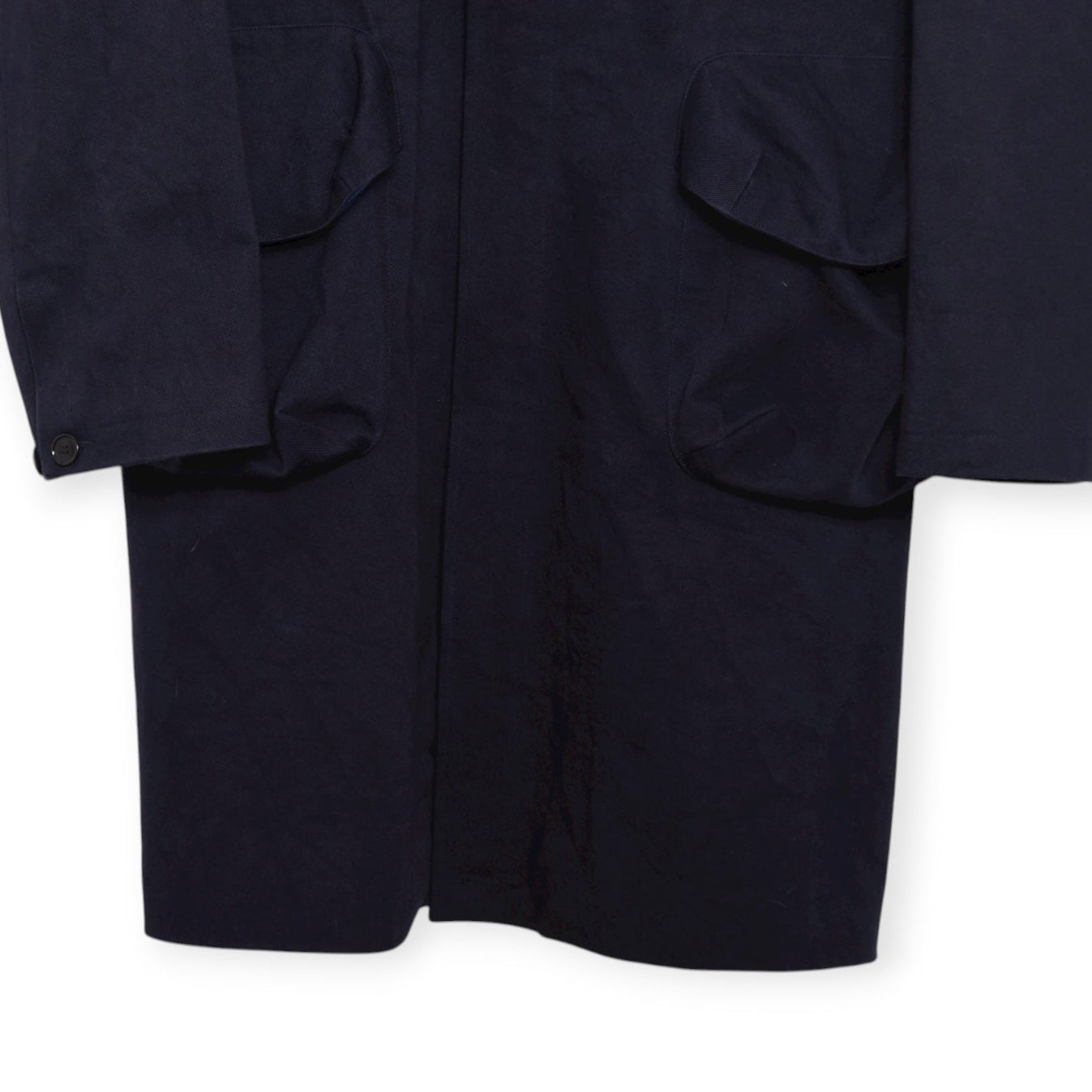 Frank Leder German Vintage Workwear Fabric Parka navy