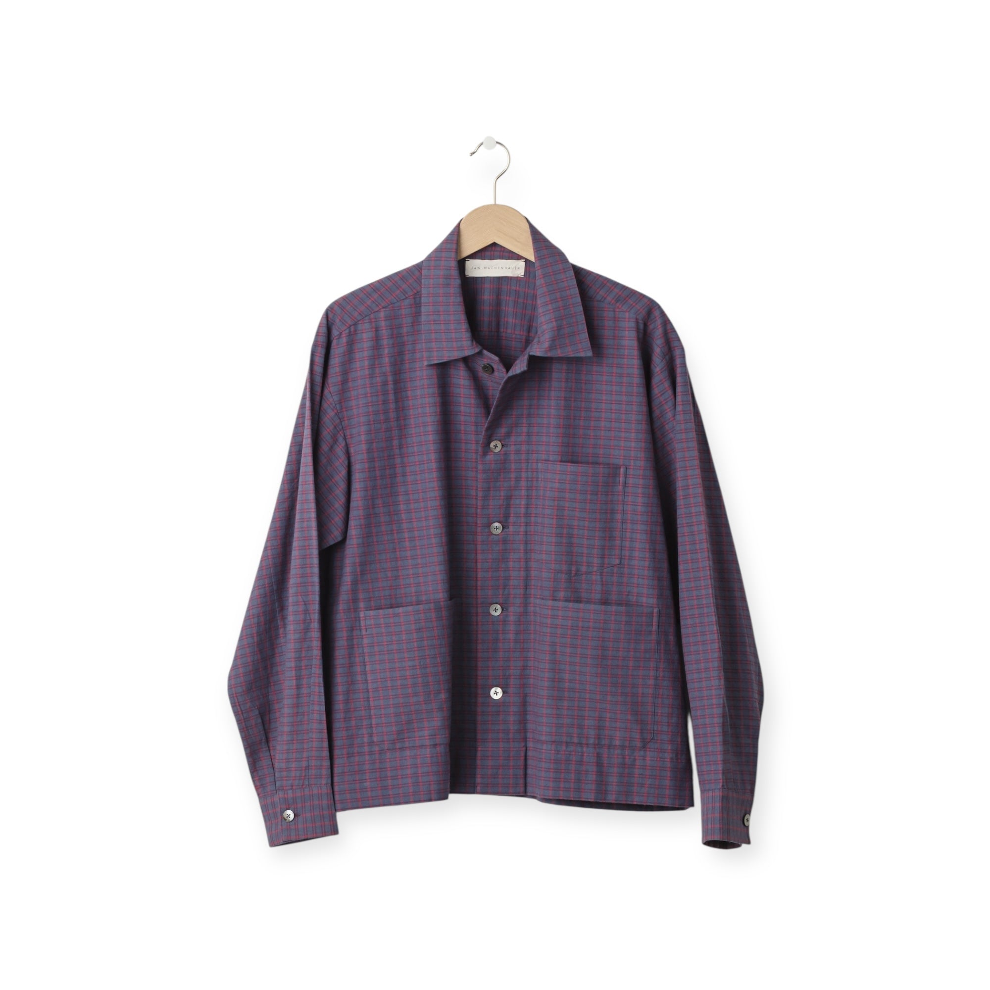 Jan Machenhauer Frank Shirt Cotton check/red