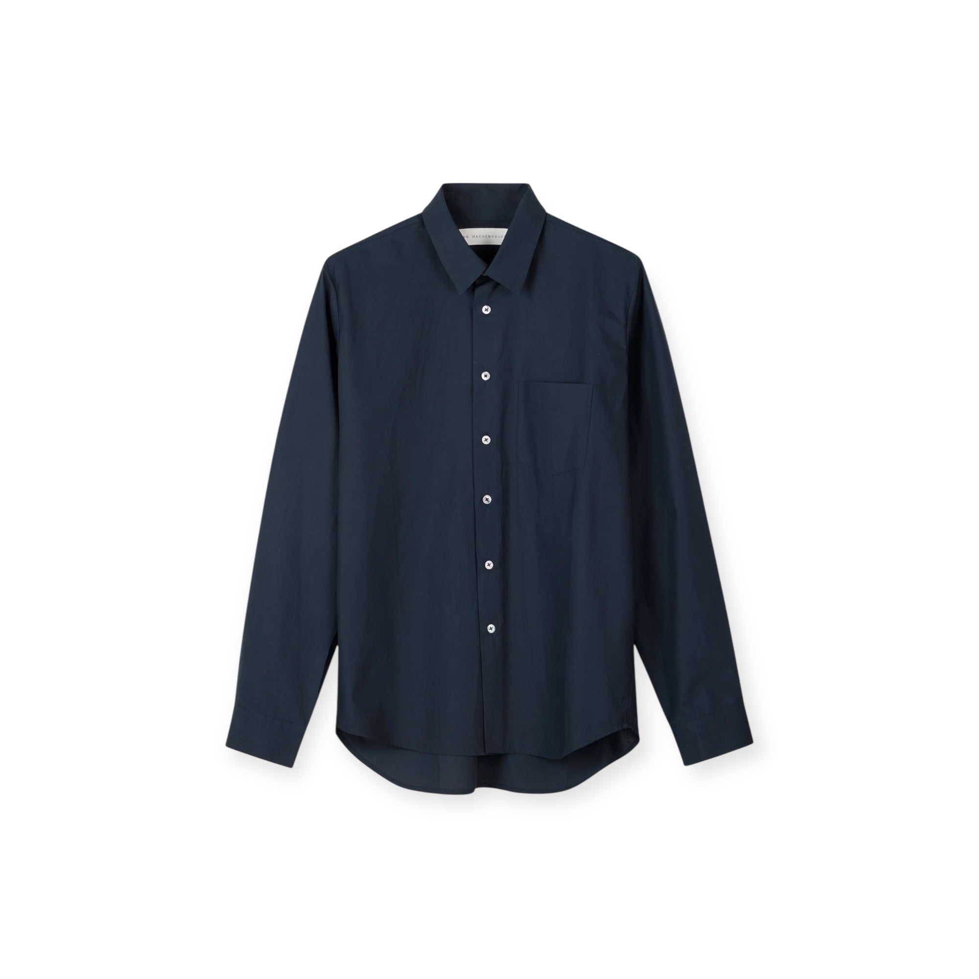 Jan Machenhauer Chris Classic Fit Shirt poplin/indigo