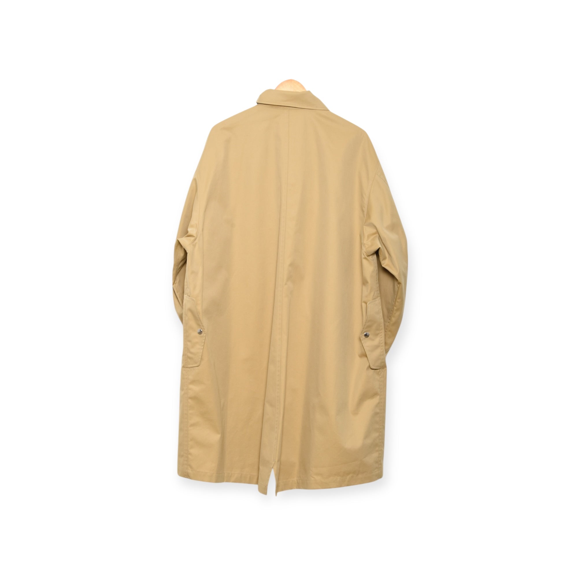 Gorouta Wind Slip Fishtail Coat sand beige