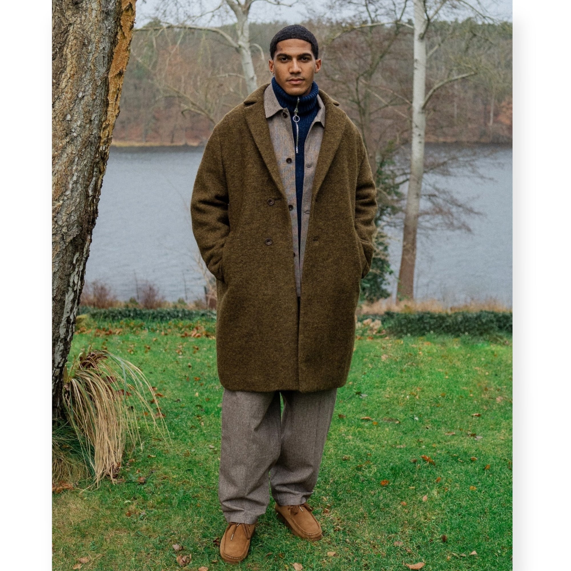 Rotholz Formal Coat forest green