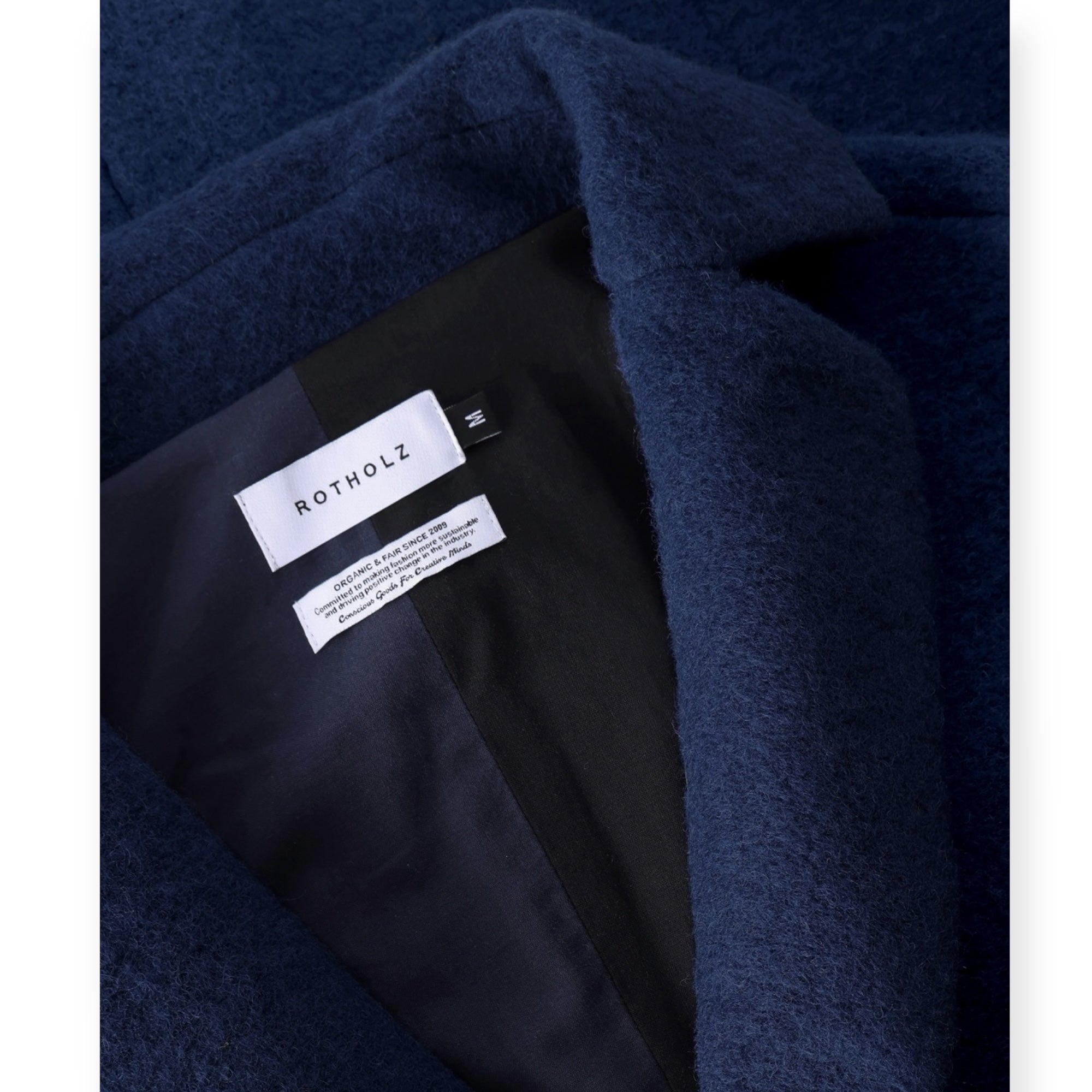 Rotholz Formal Coat royal blue