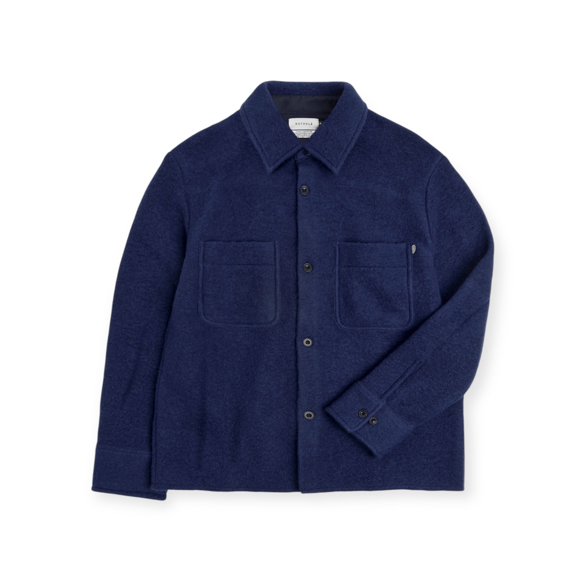 Rotholz Relaxed Overshirt royal blue
