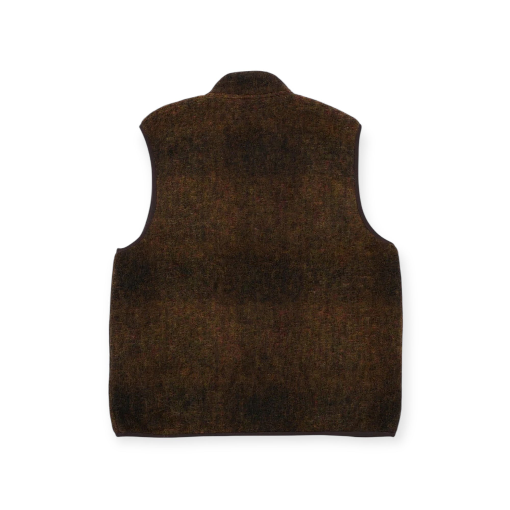 Universal Works Climbing Gilet Alps Fleece brown