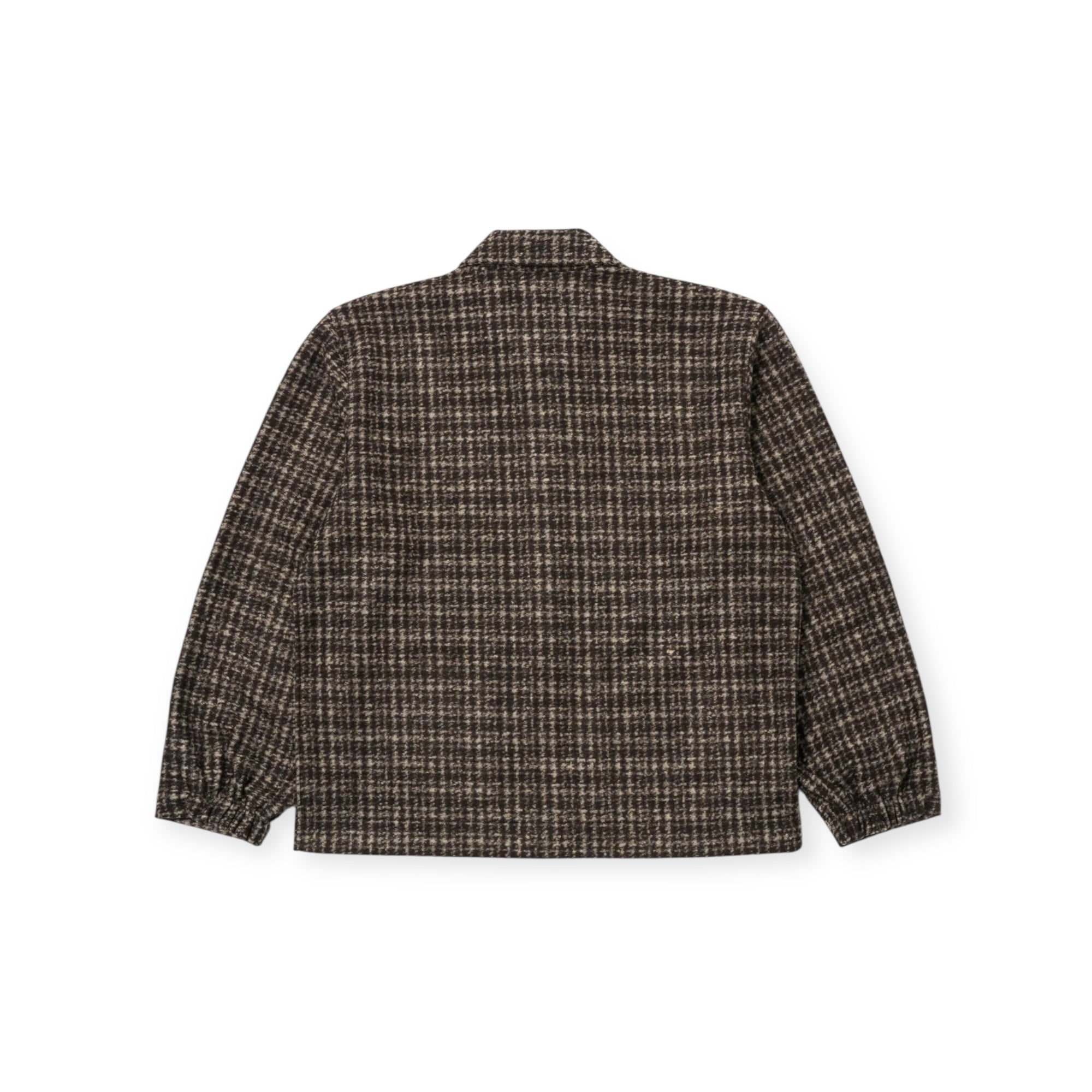 Universal Works Rams Jacket Jacquard Knit brown