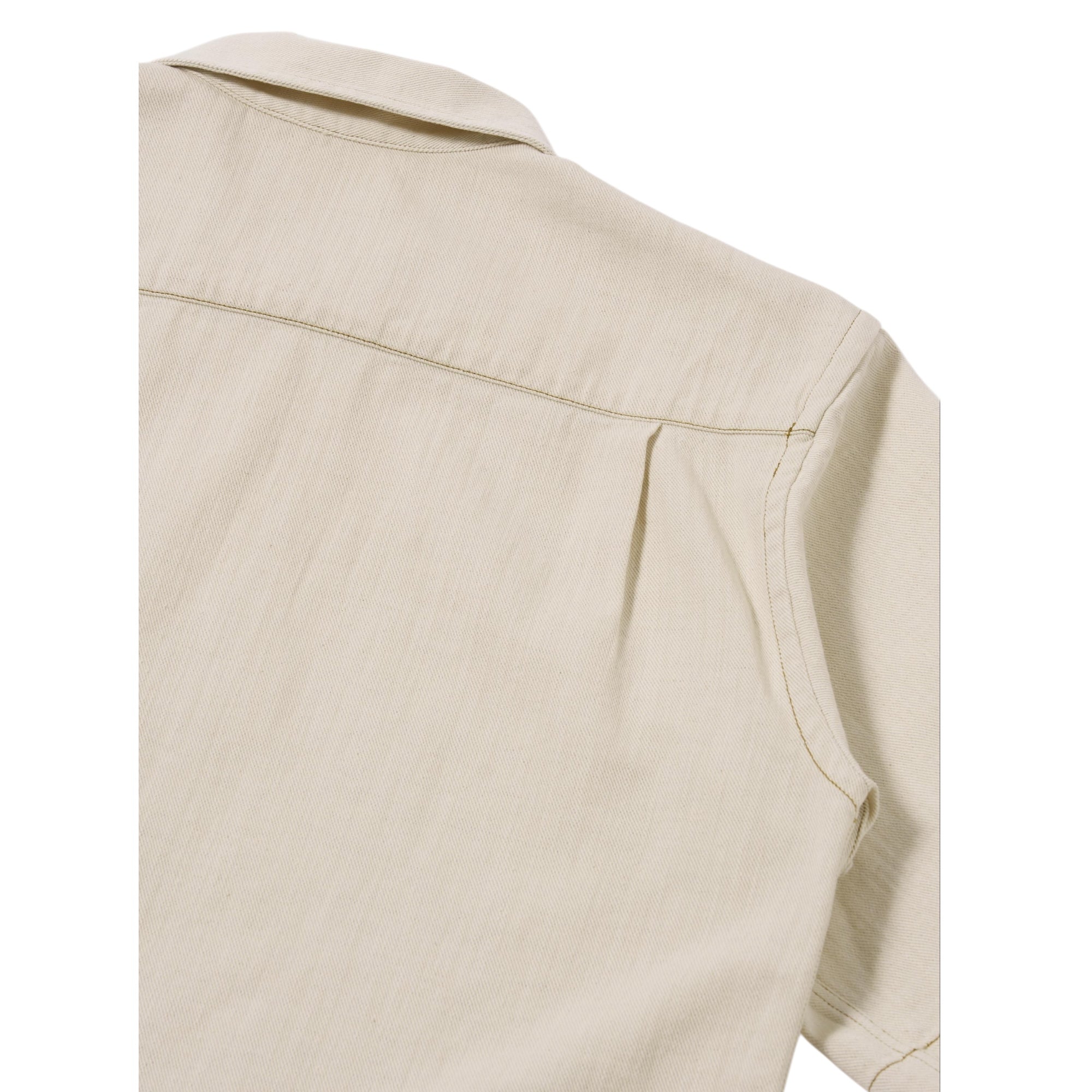 Universal Works S/S Fatigue Shirt Koko Colin ecru