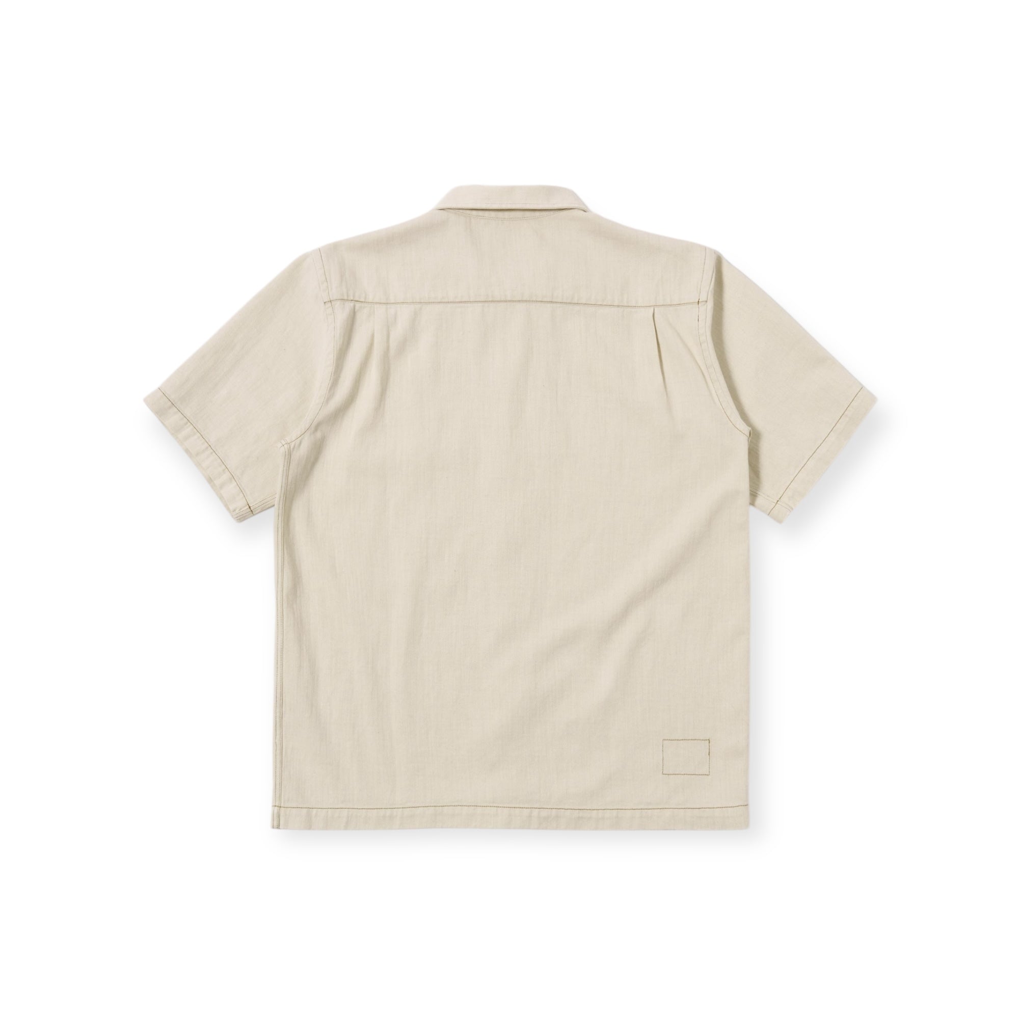 Universal Works S/S Fatigue Shirt Koko Colin ecru