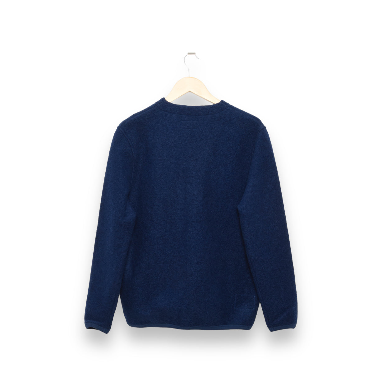 Universal Works Cardigan 29710 Wool Fleece indigo