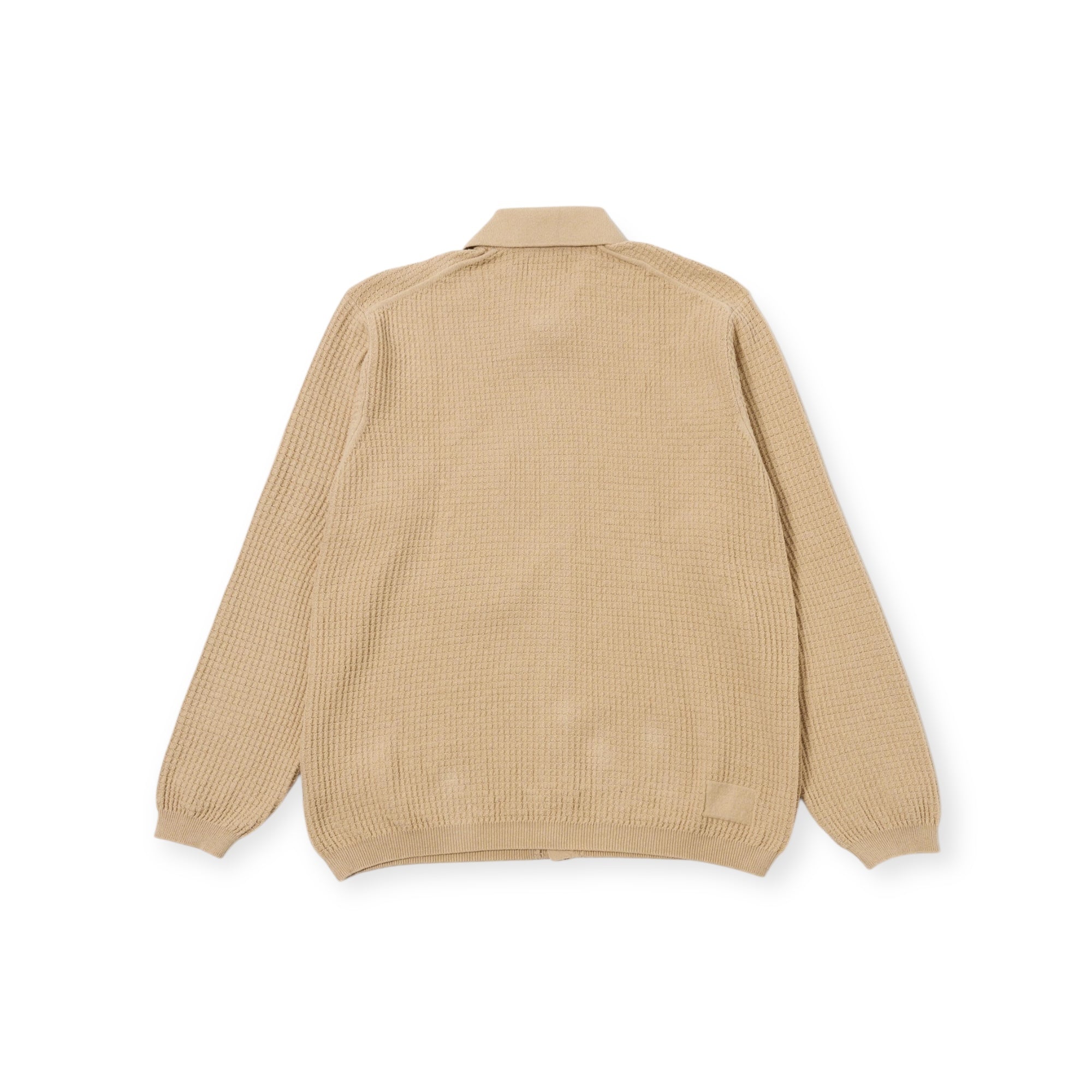 Universal Works Knit Jacket Eco Cotton Knit sand