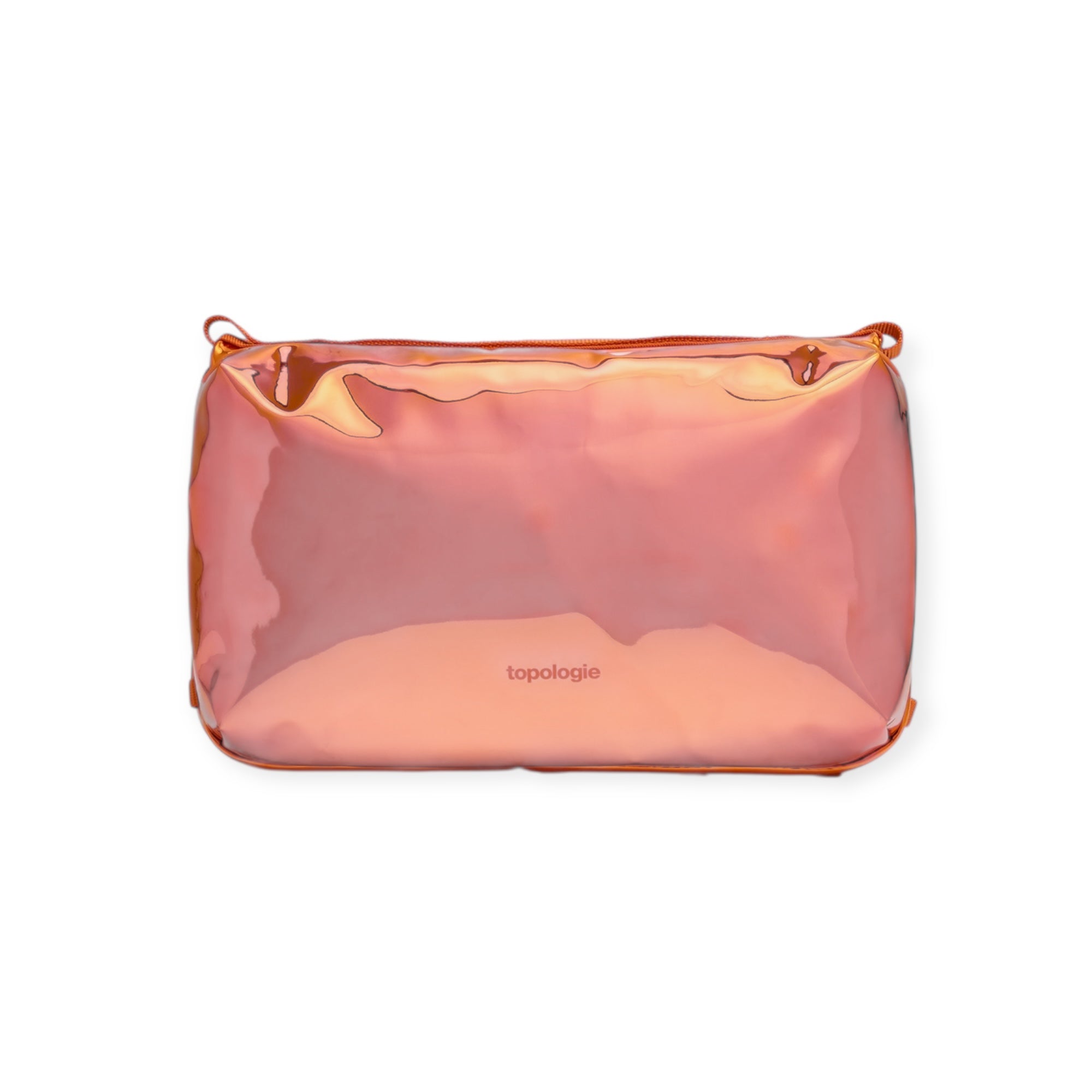 Topologie Wares Bags Bottle Sacoche Large orange metallic mirror