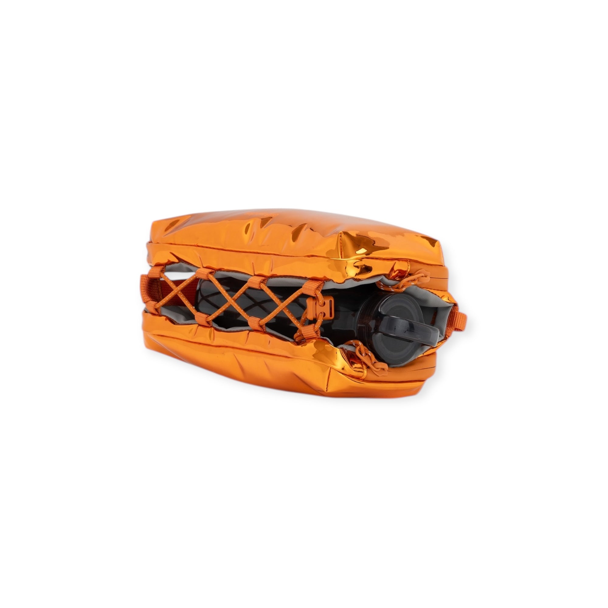Topologie Wares Bags Bottle Sacoche Medium orange metallic mirror