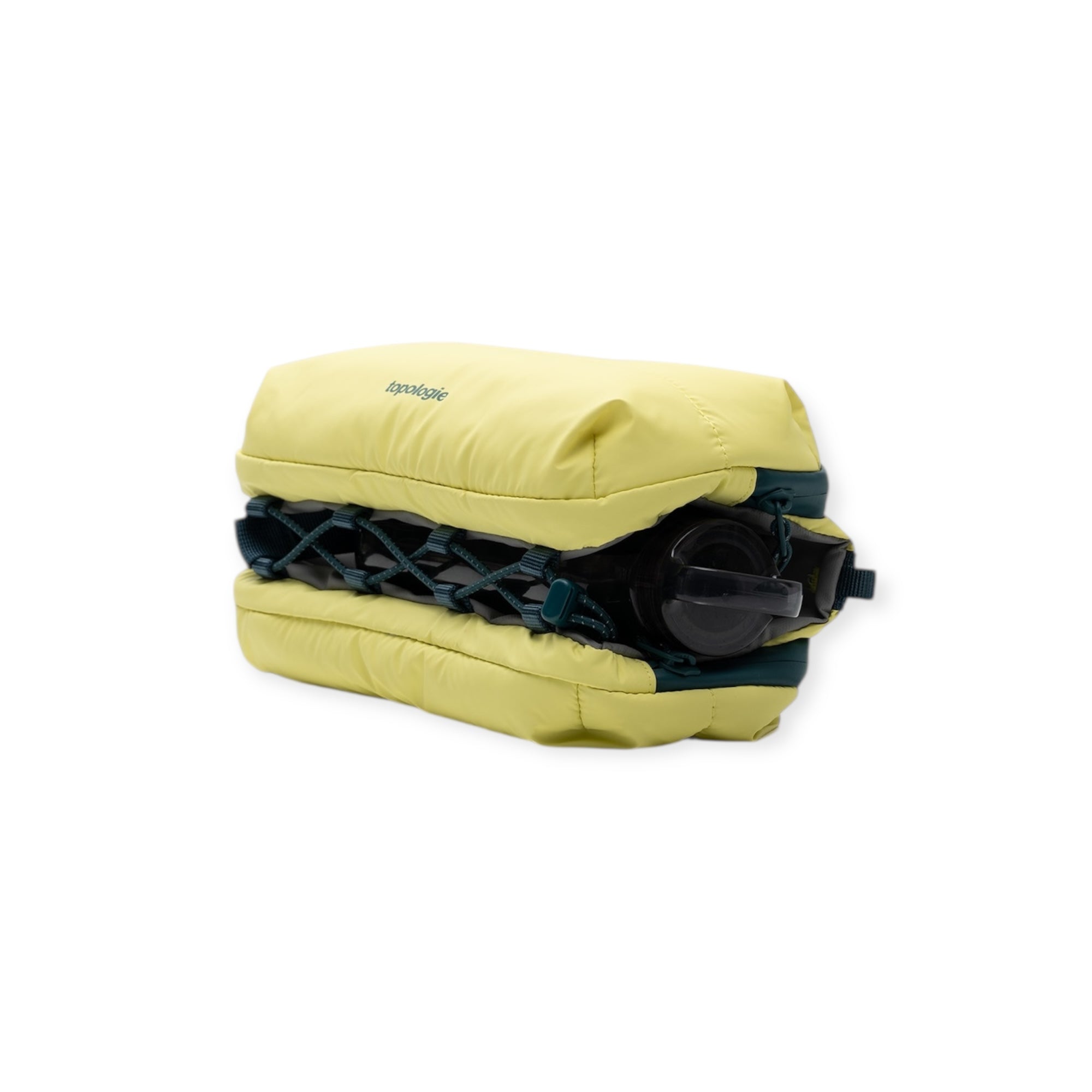 Topologie Wares Bags Bottle Sacoche Medium yellow puffer