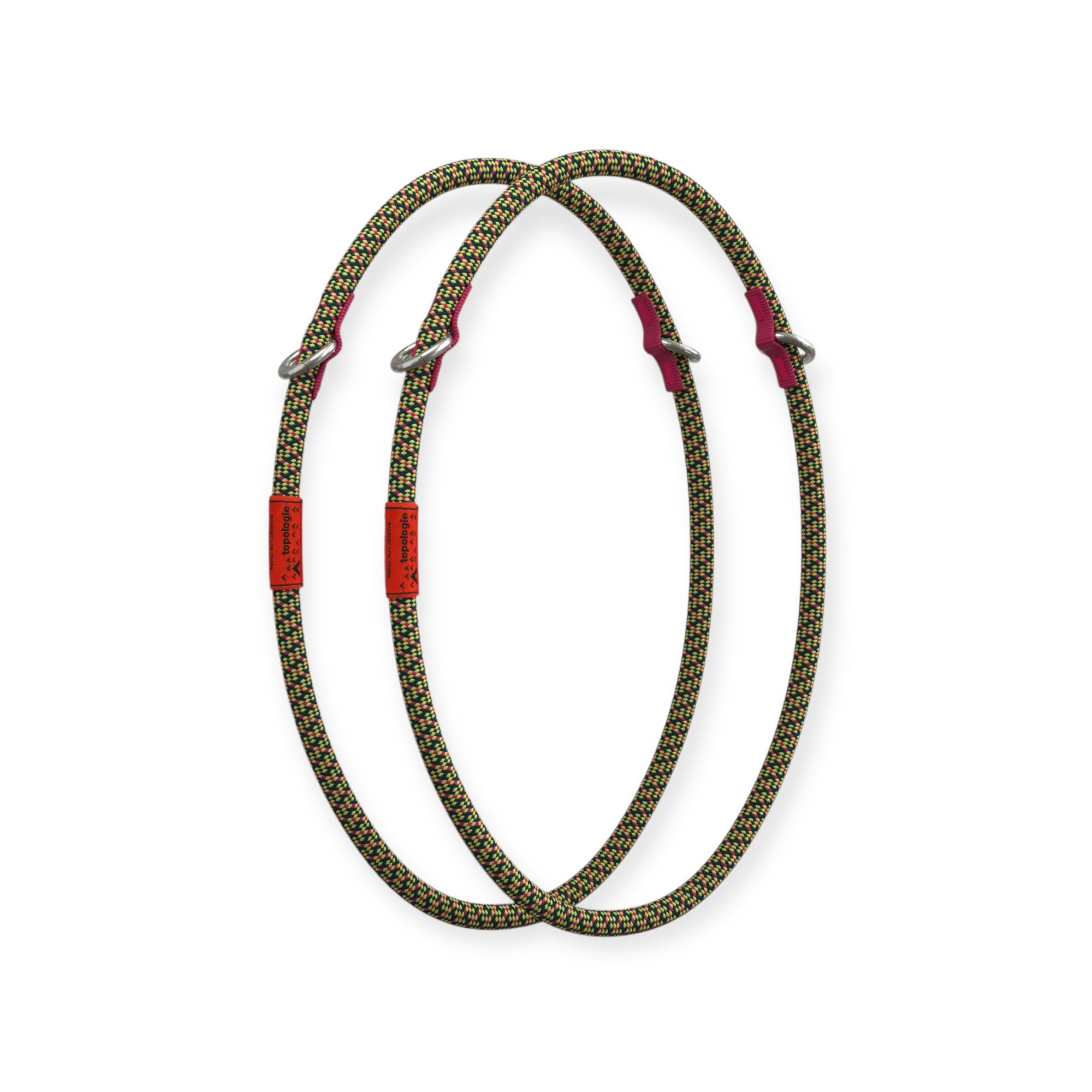 Topologie Wares Straps 10mm Rope Loop pink checkerboard