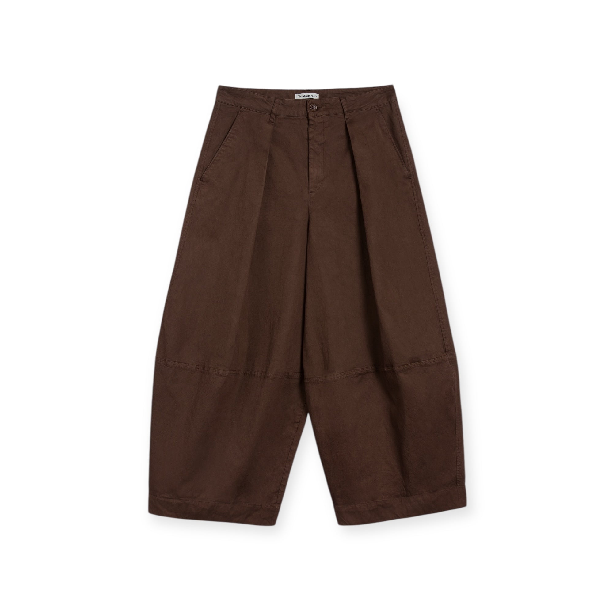 YMC Deadbeat Trouser Organic Cotton Twill brown