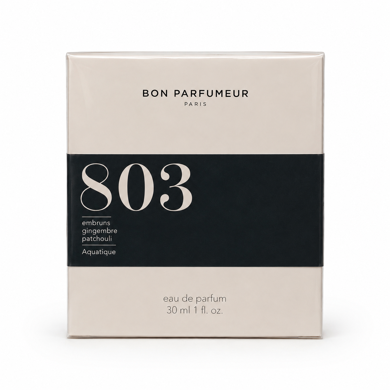 Bon Parfumeur 803 sea spray, ginger, patchouli