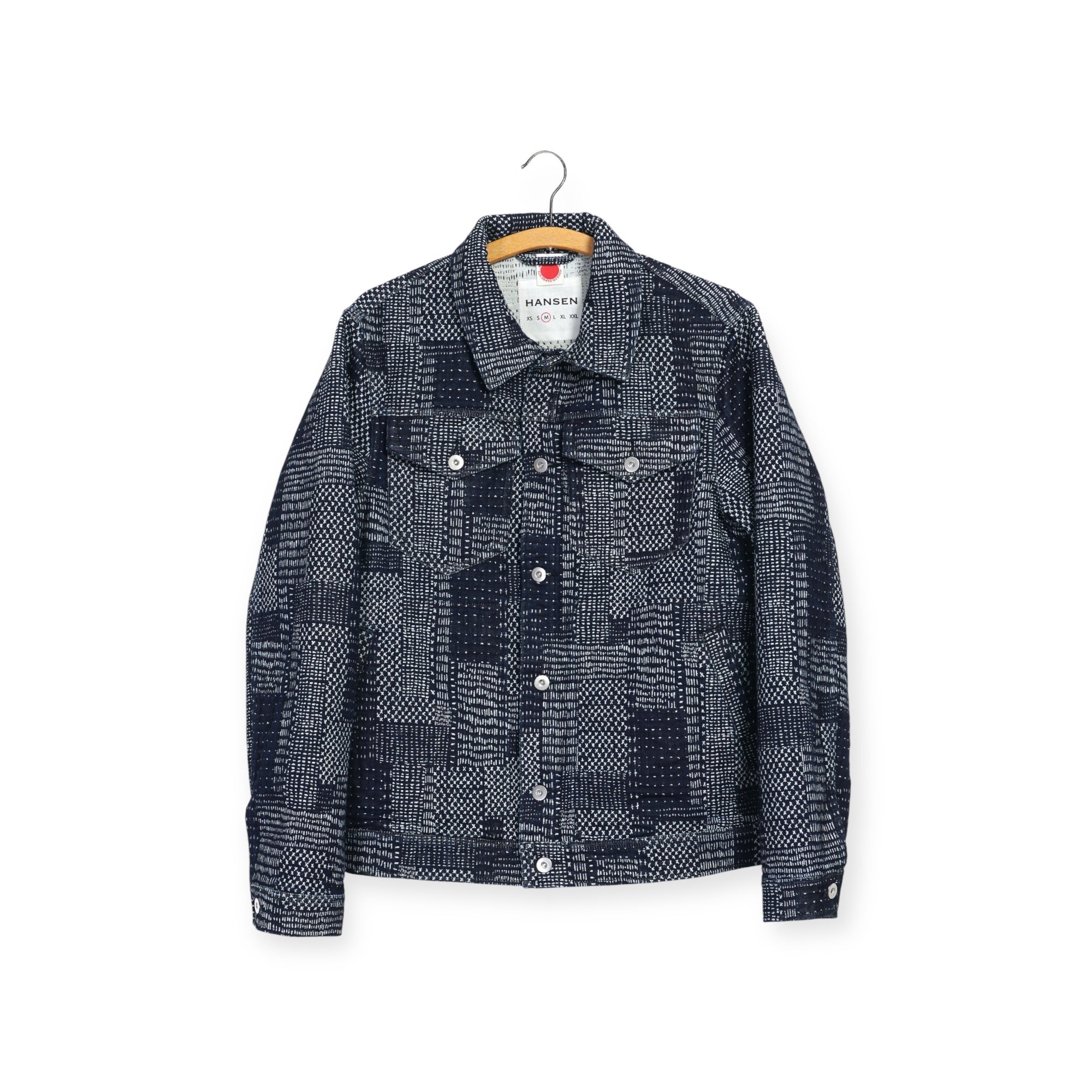 Hansen Gene 100-10-25 sashiko indigo