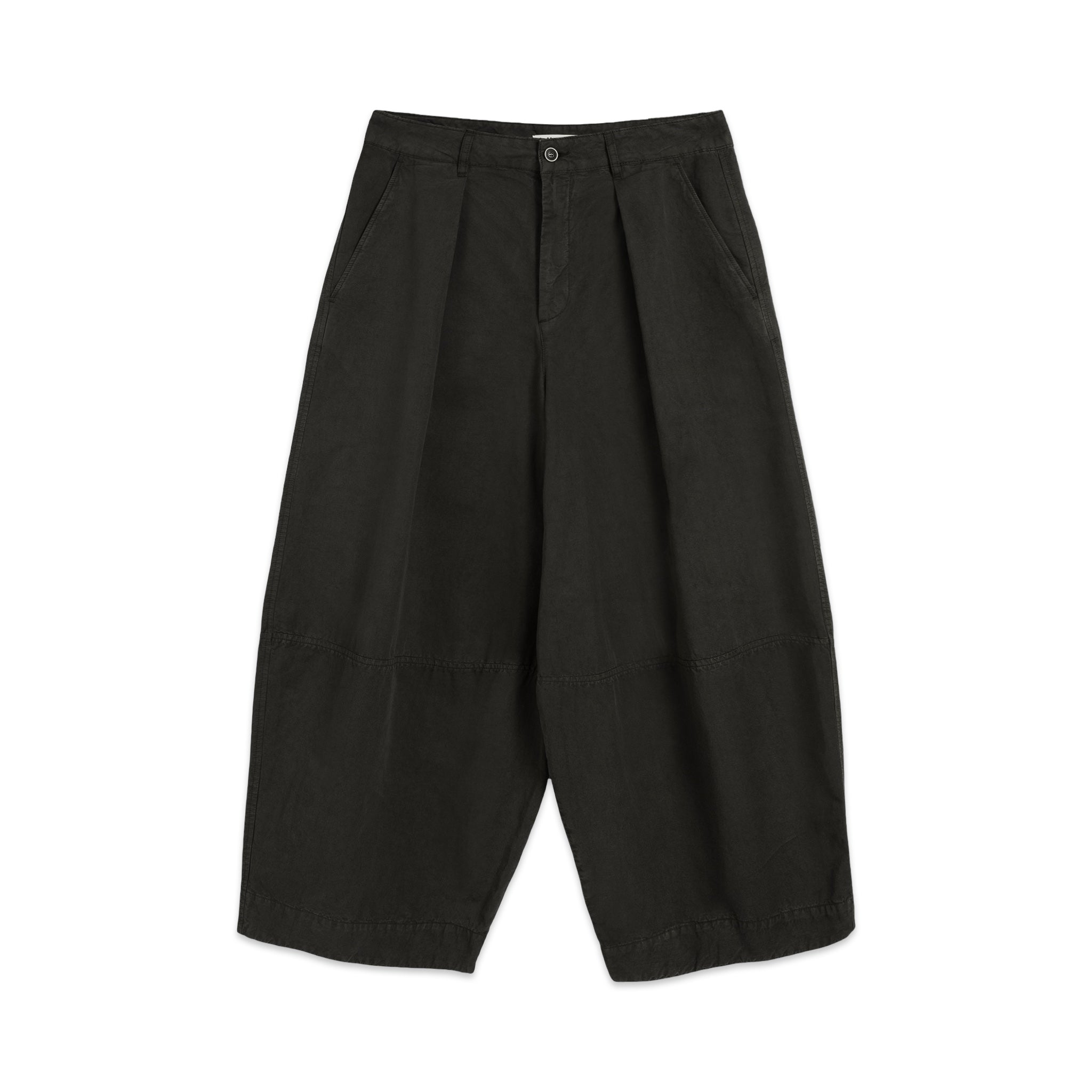 YMC Deadbead Trouser Dye Cotton Linen dark green