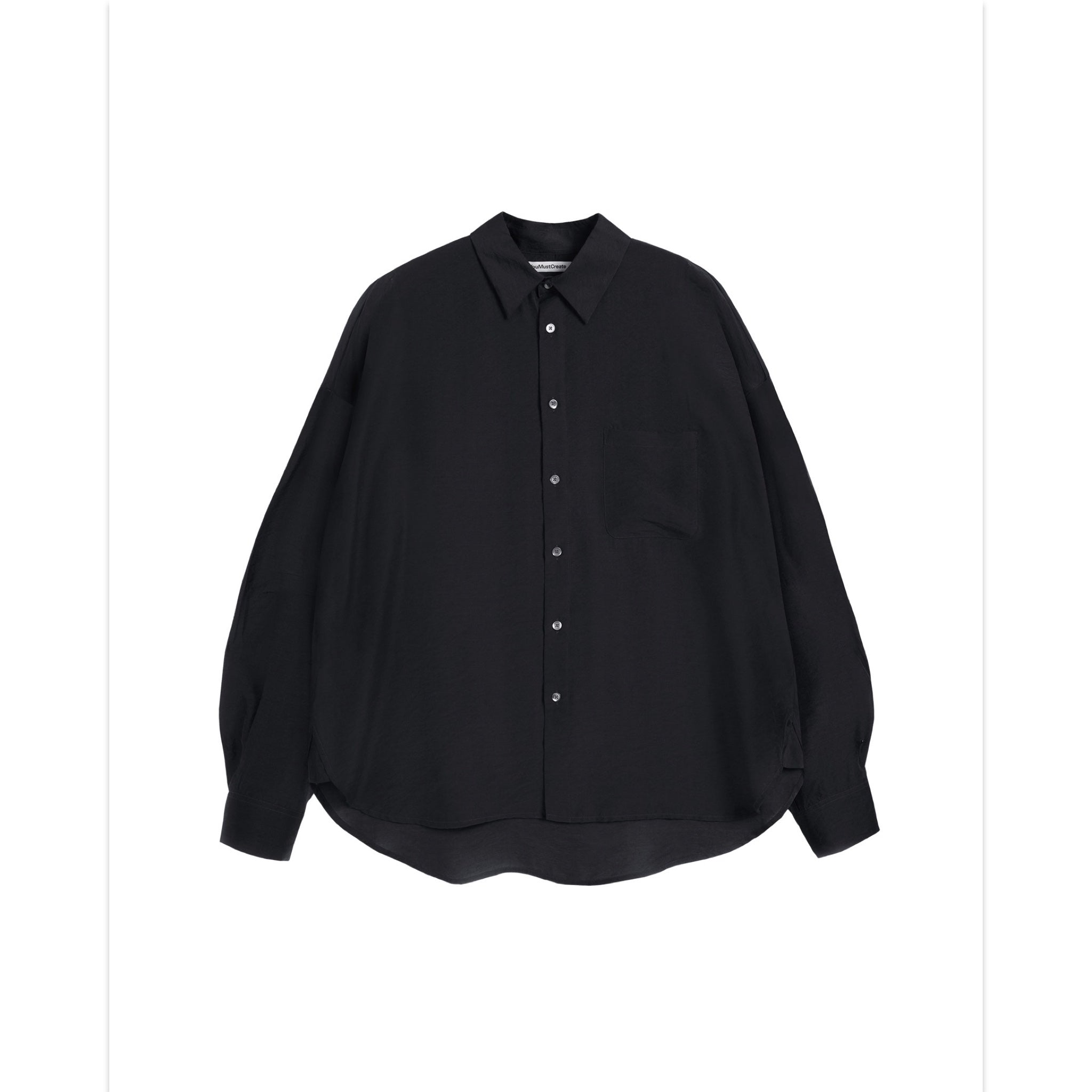 YMC Anti Shirt Japanese Modal black