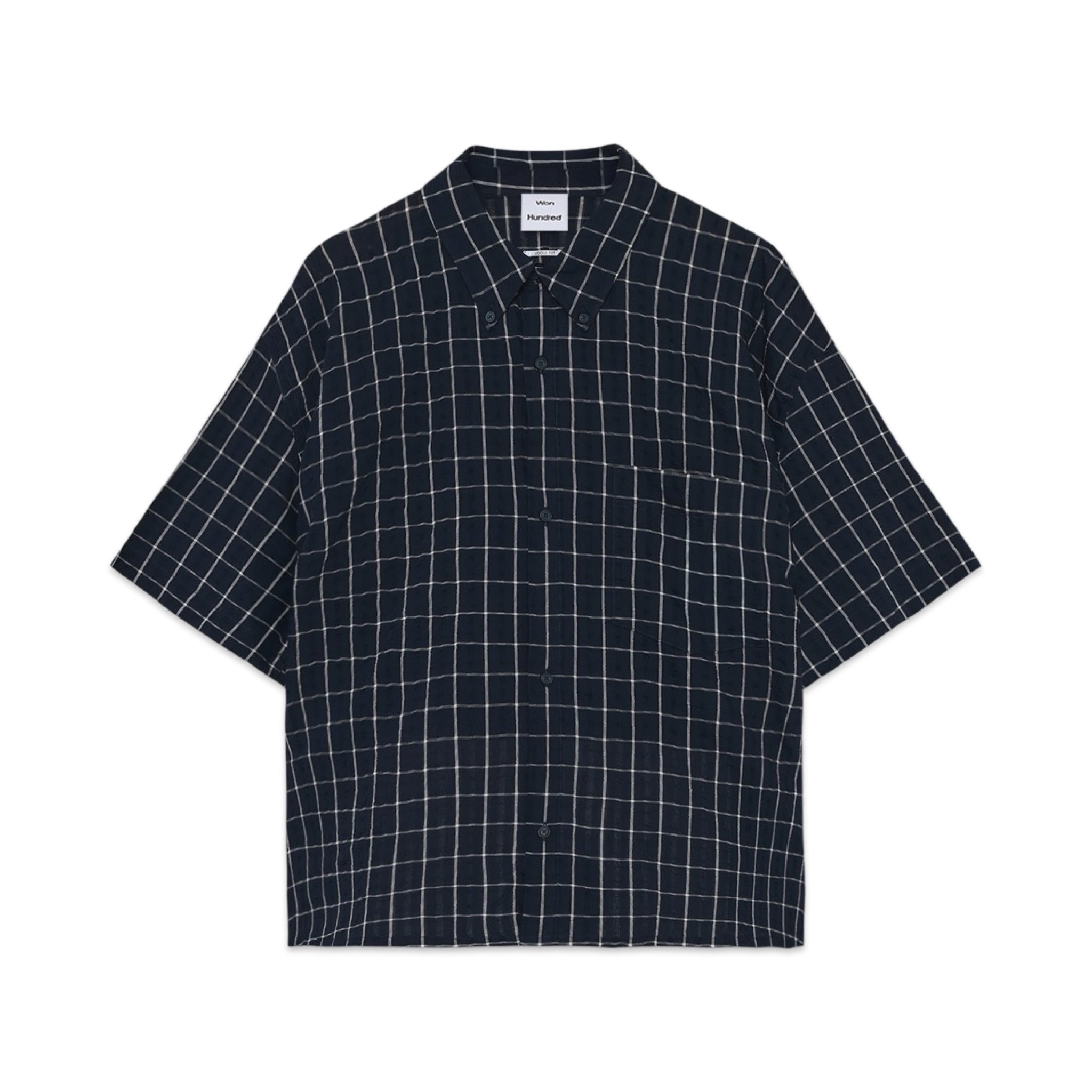 Won Hundred Maza Check navy