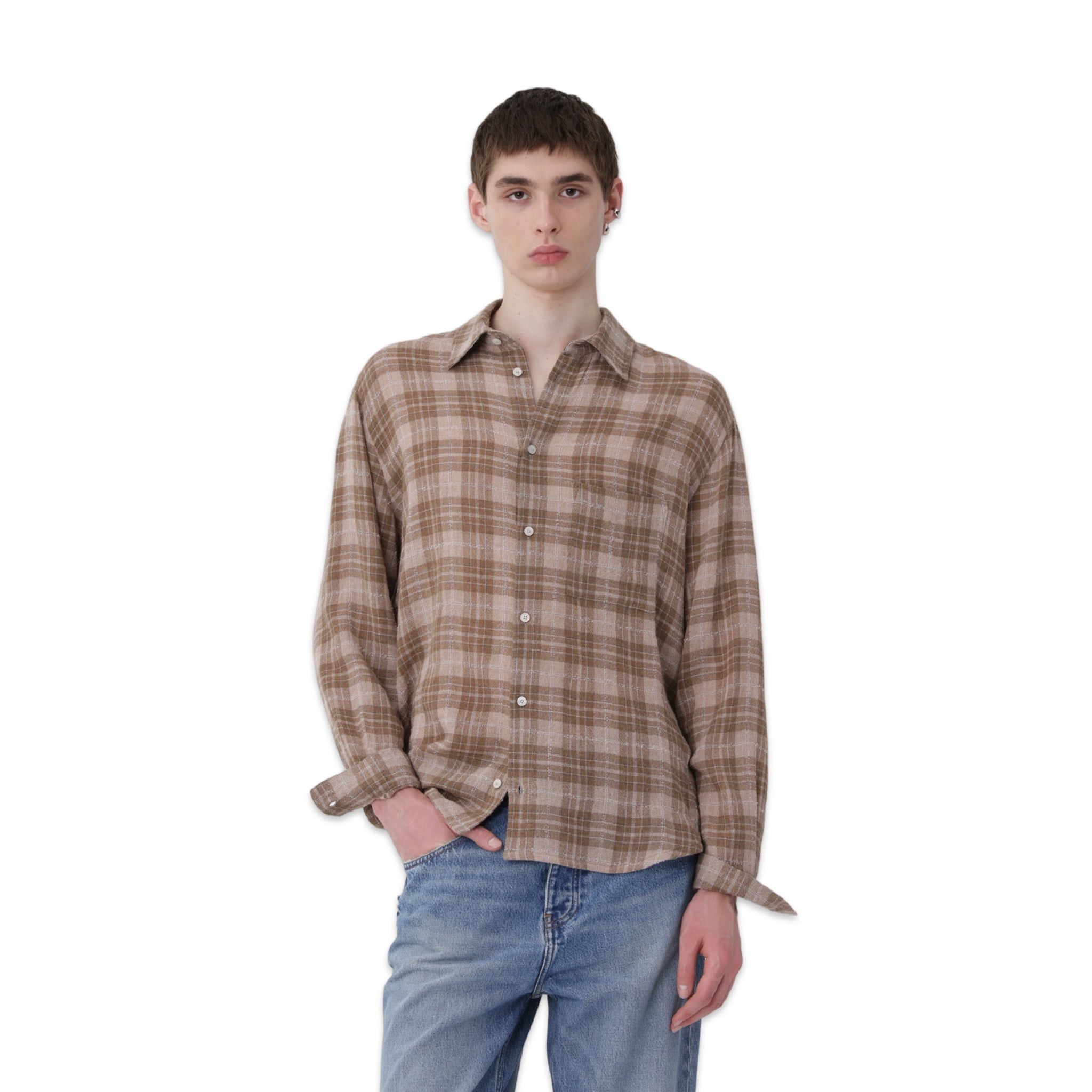 Won Hundred Pete Shirt ginger snap comb