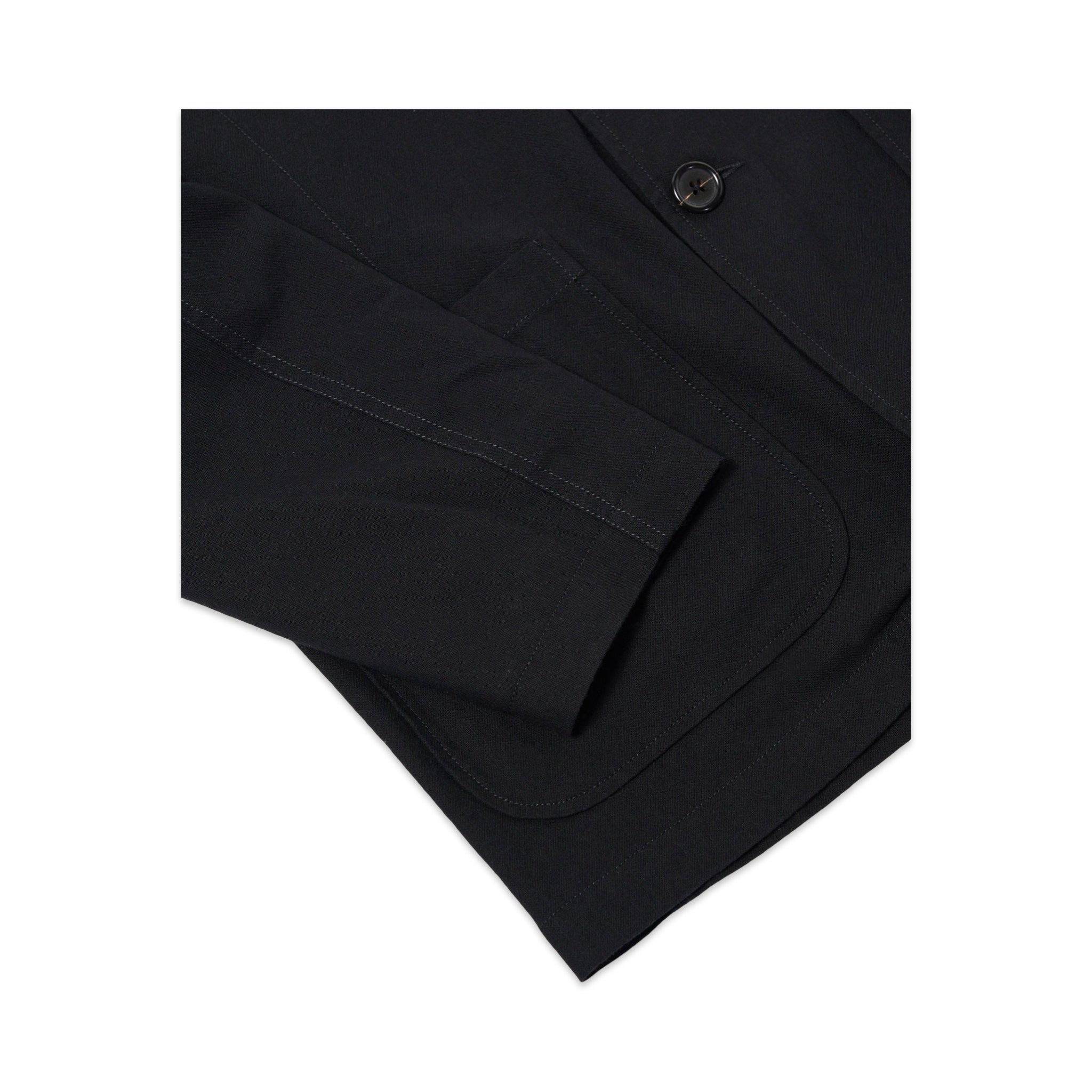 Universal Works Two Button Jacket Valencia Cotton black