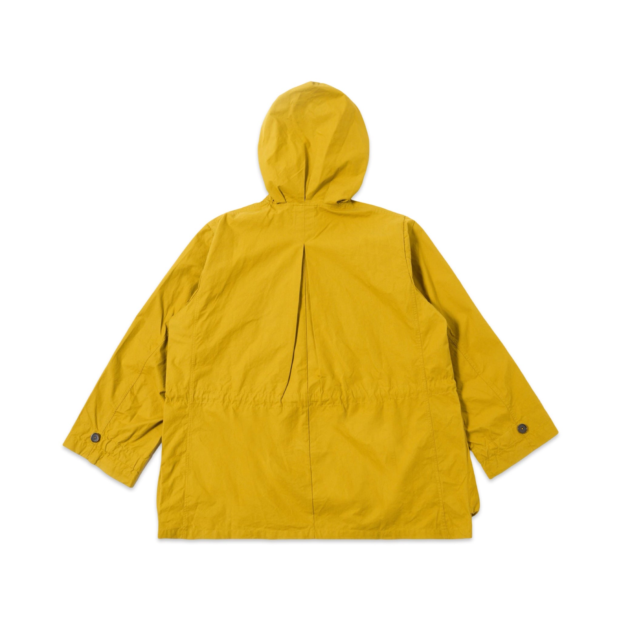 Universal Works Boston Parka British Wax Cotton yellow