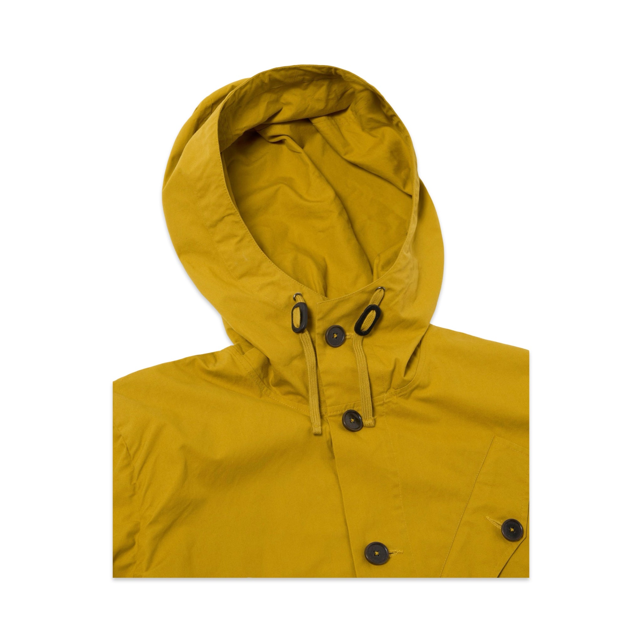 Universal Works Boston Parka British Wax Cotton yellow