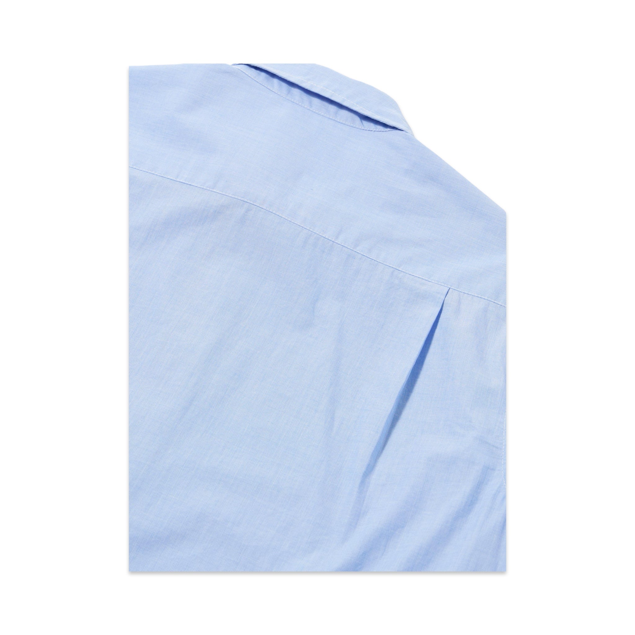 Universal Works Mixed Square Pocket Shirt Fil a Fil sky/blue