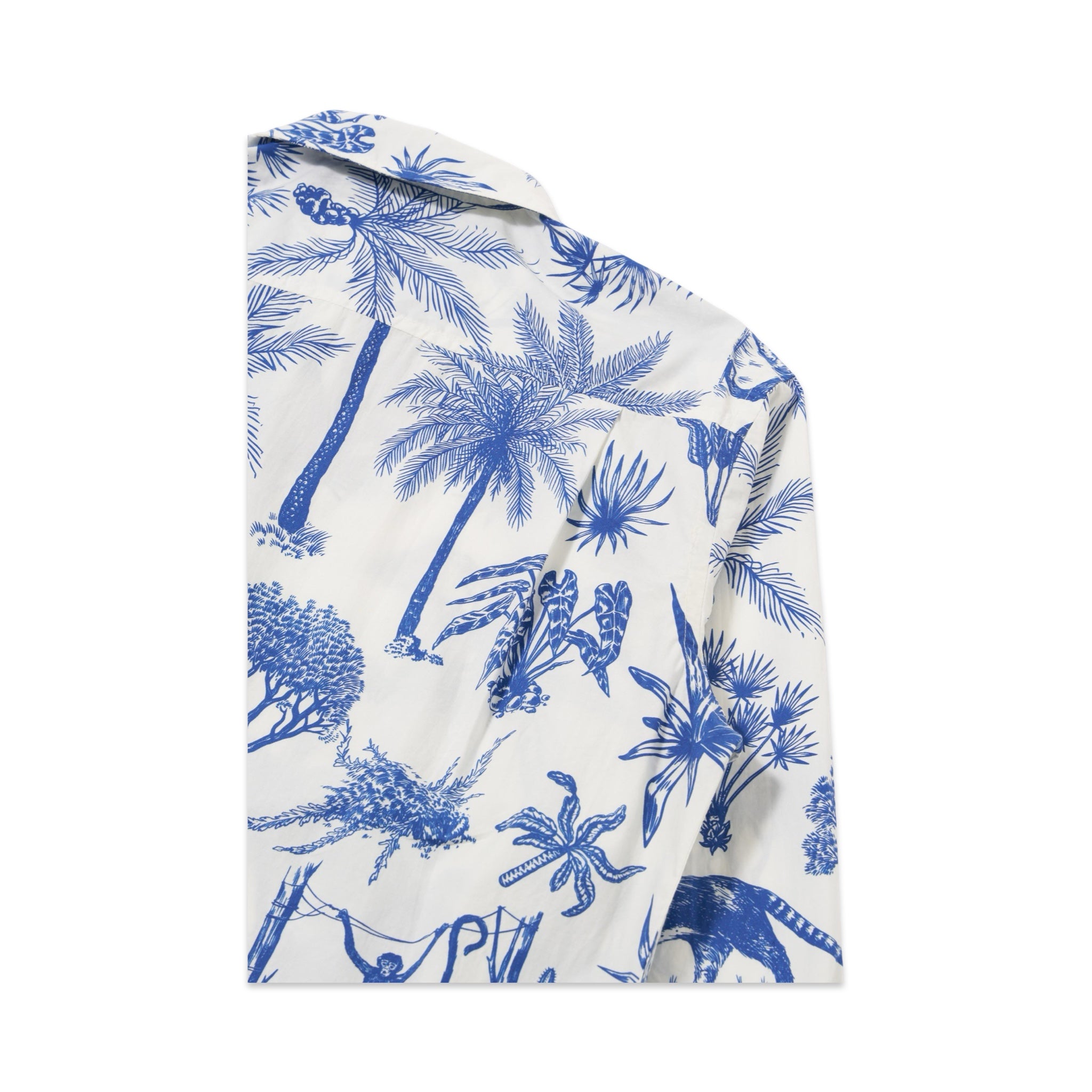 Universal Works Fatigue Shirt Jungle Toile Poplin white