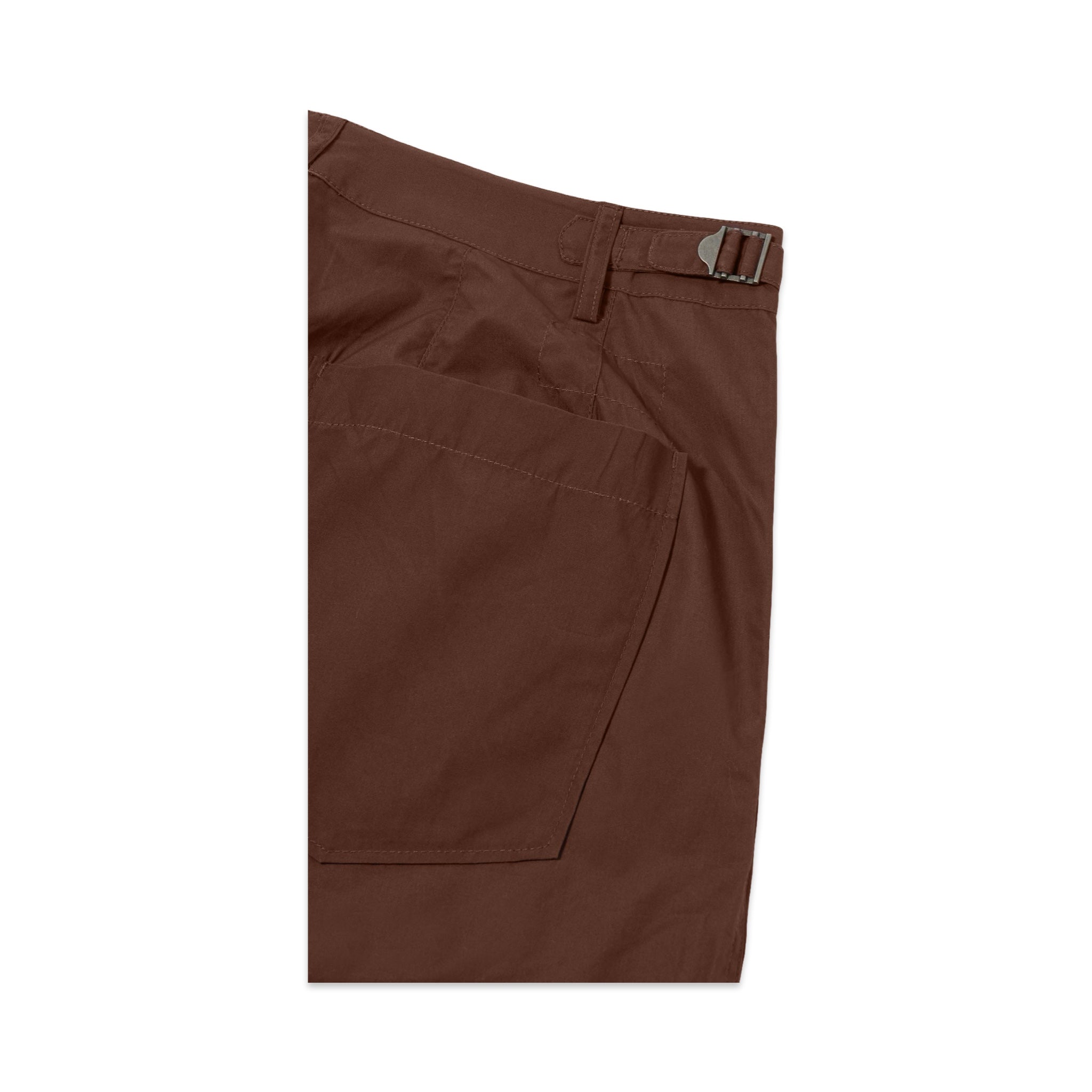 Universal Works Dutch Pant Peached Poplin brown