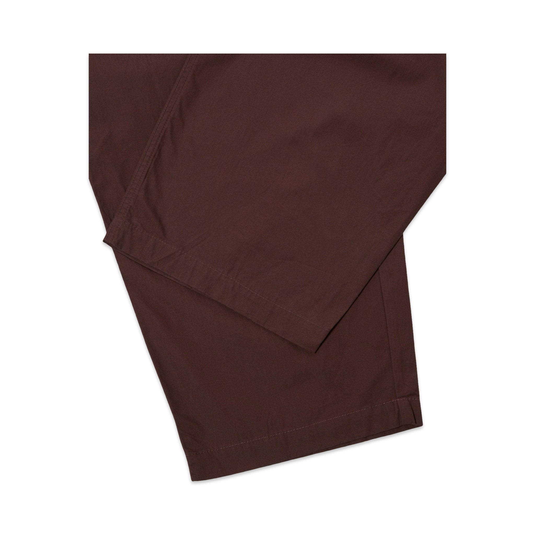 Universal Works Dutch Pant Peached Poplin brown