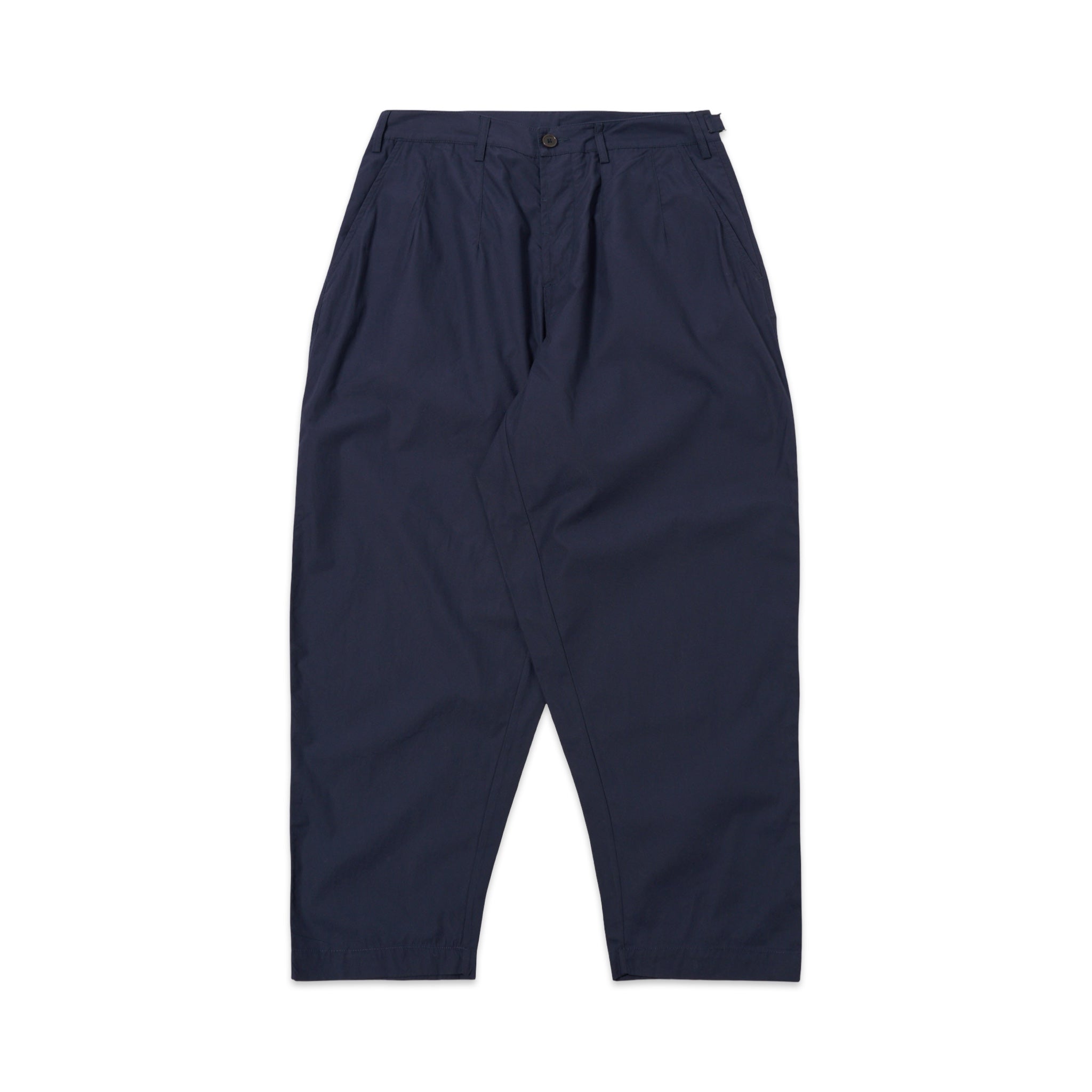 Universal Works Dutch Pant Peached Poplin navy