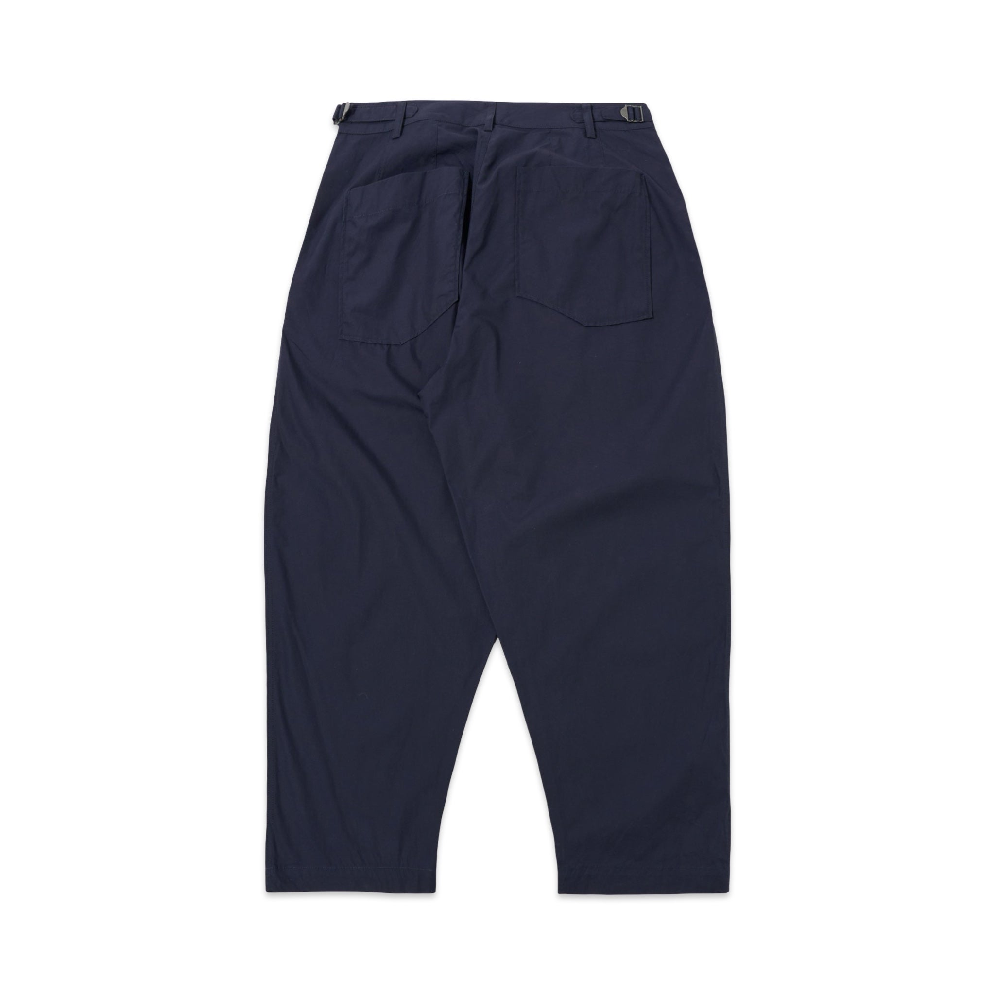 Universal Works Dutch Pant Peached Poplin navy