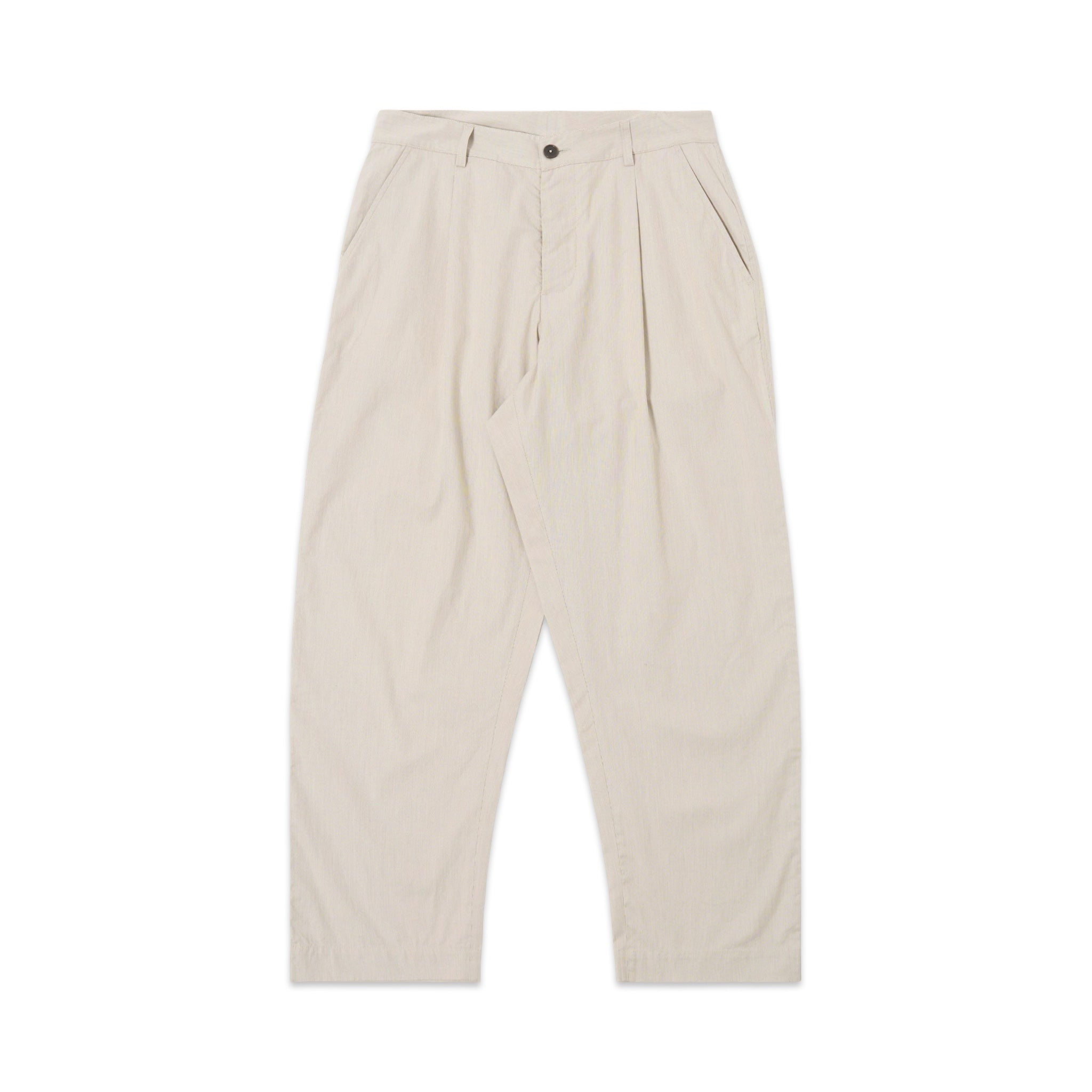 Universal Works Duke Pant Kennedy Stripe brown