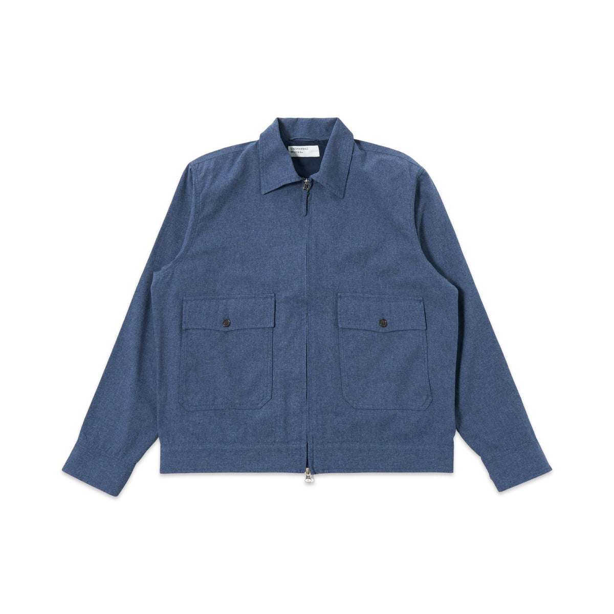 True Works Jacket Universal Works S130 Jacket Sintra Recycled Cotton blue – trueffelschwein