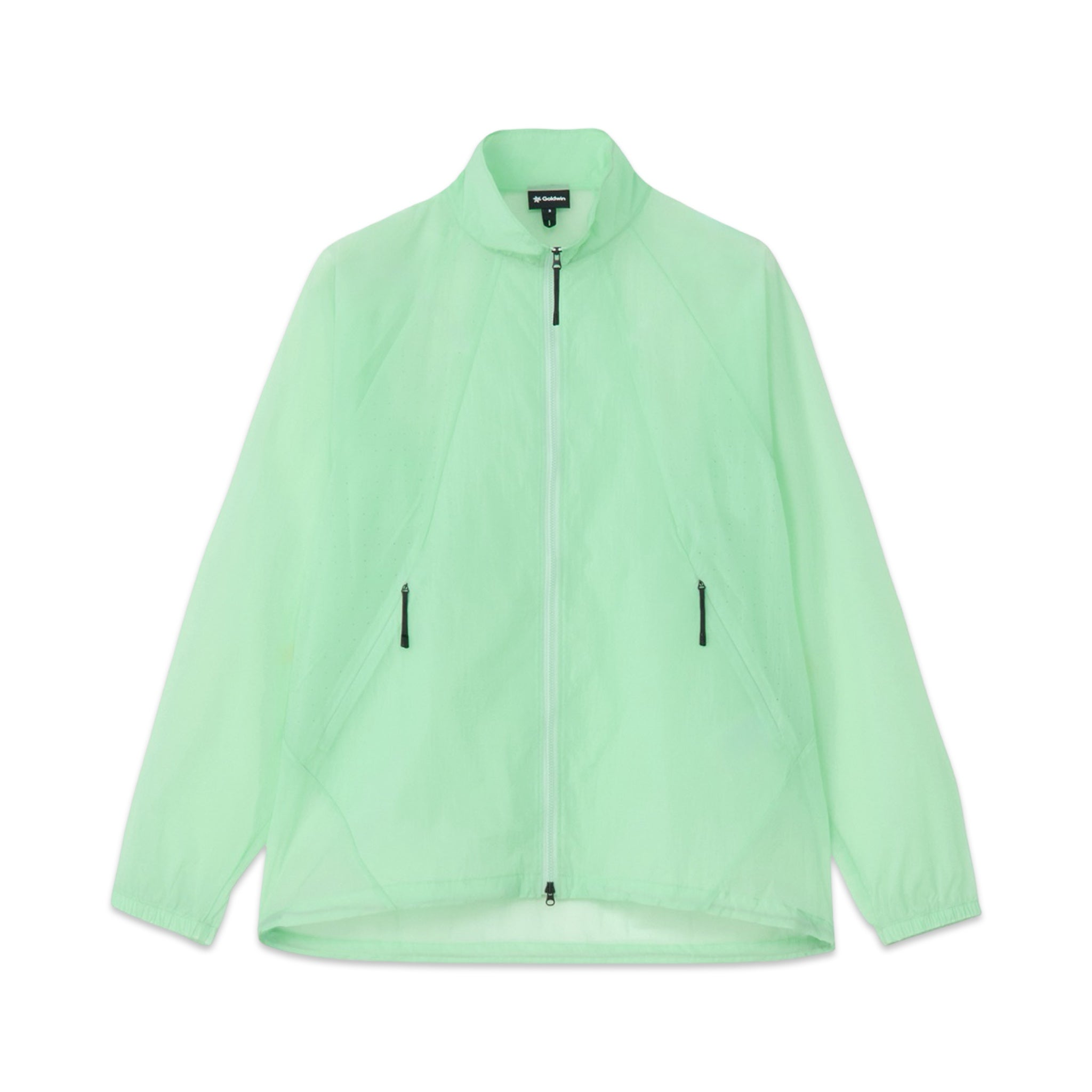 Goldwin Sheer Nylon Wind Jacket opal green