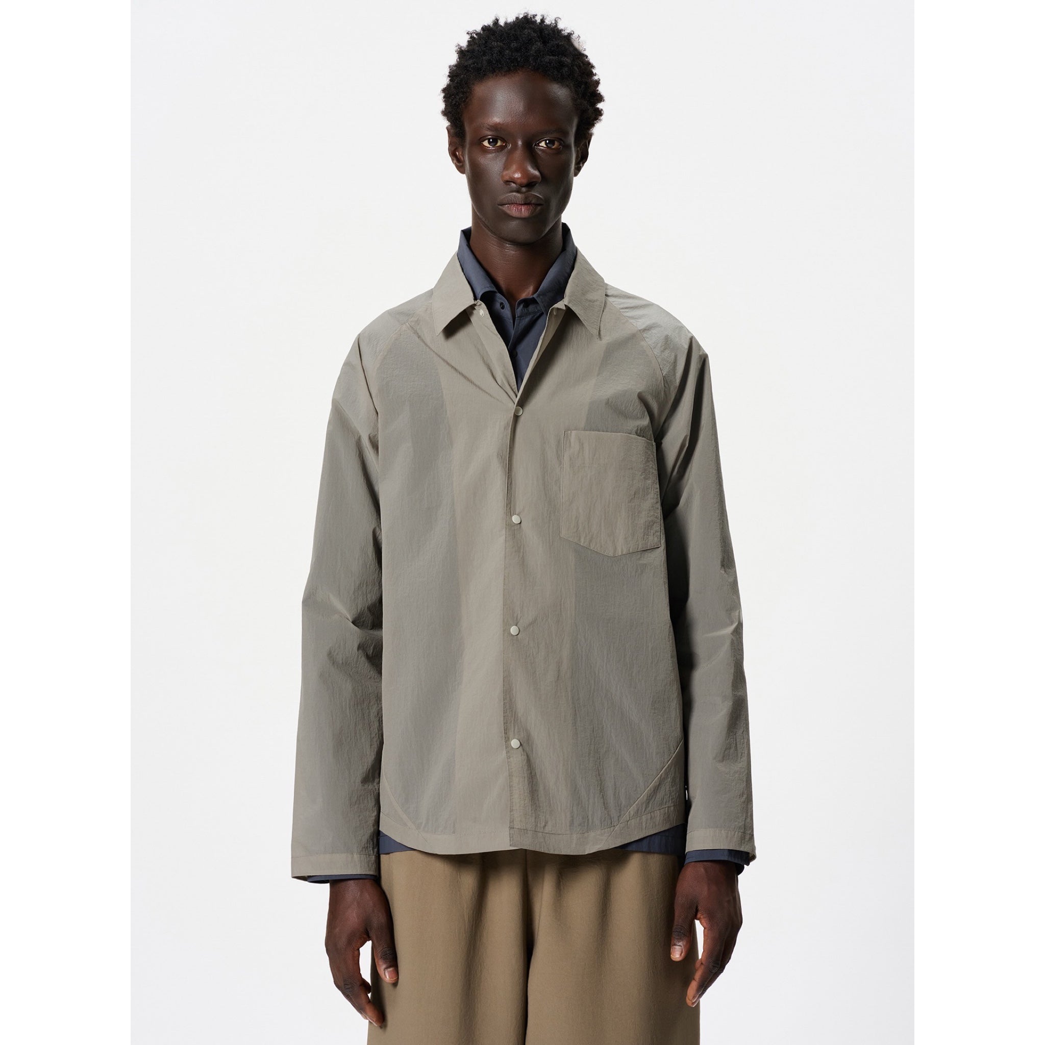 Goldwin Sheer Nylon Wind Shirt lily orange – trueffelschwein