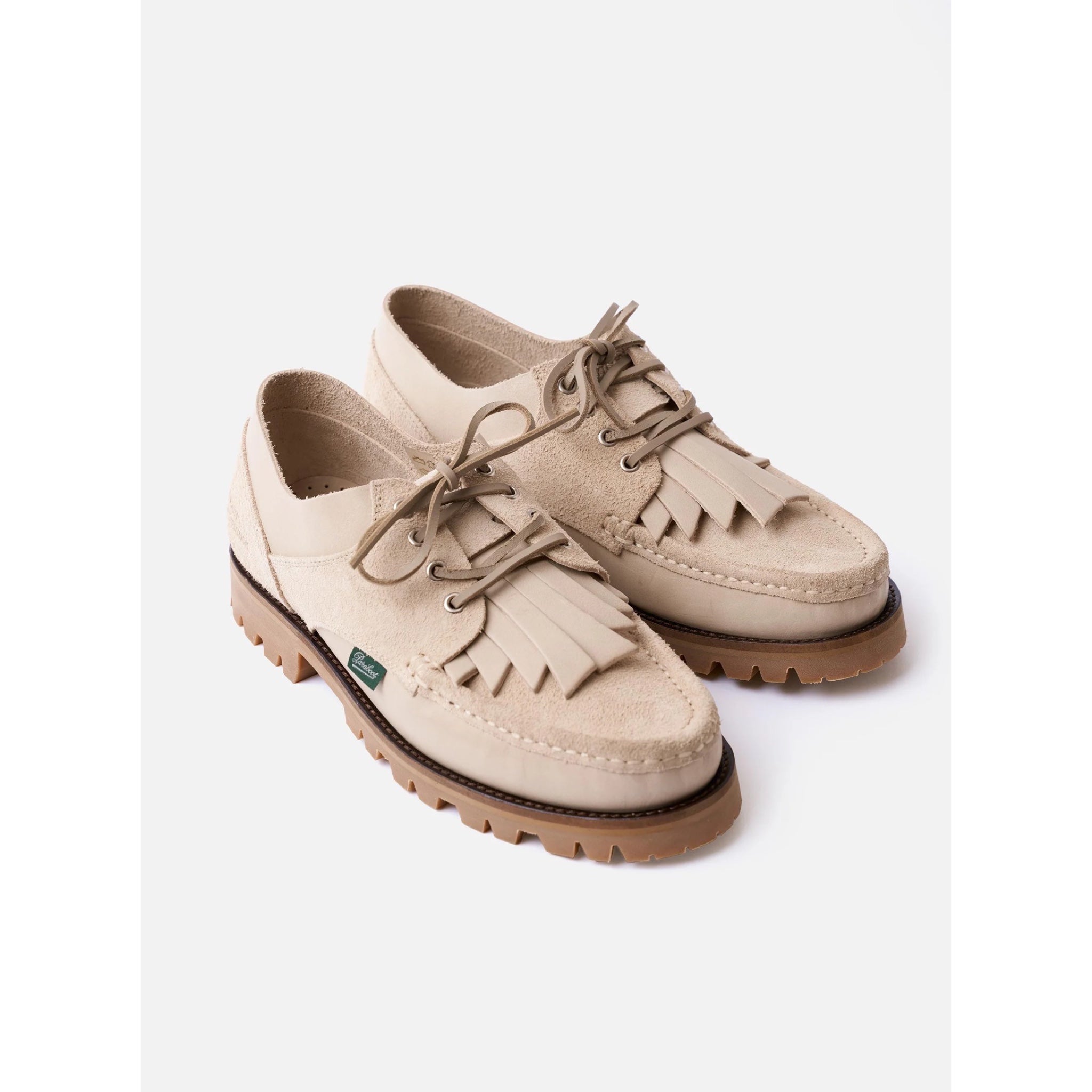 Paraboot x Universal Works Thiers/Jannu in Sand Leather/Suede