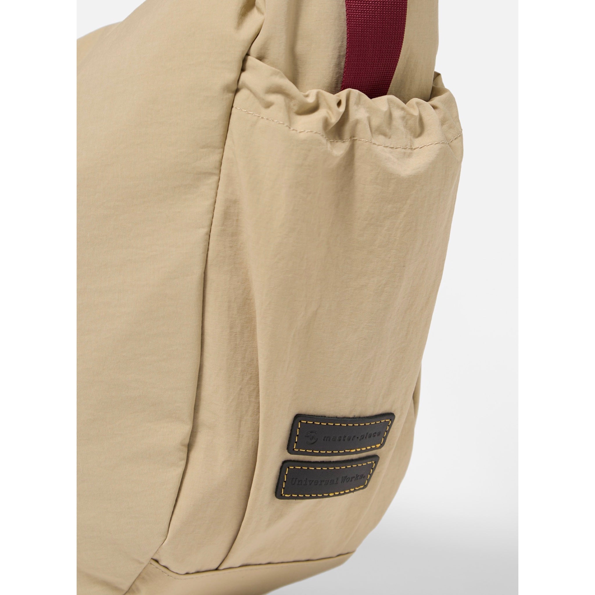master-piece x Universal Works Shoulder Bag L beige