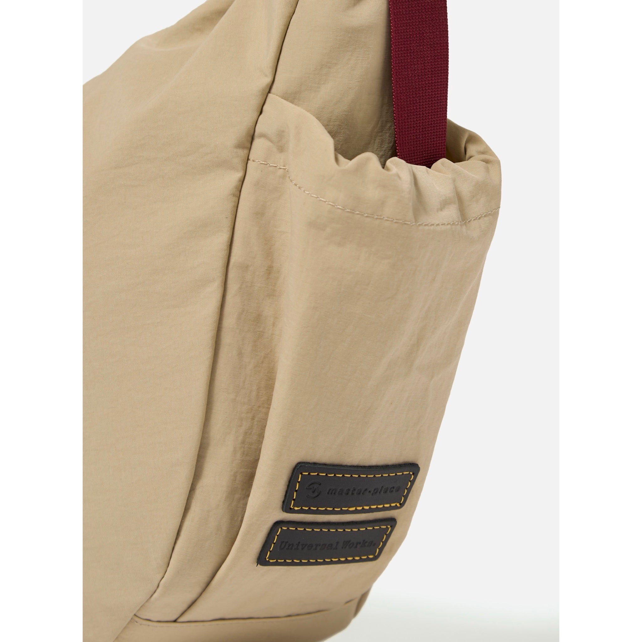 master-piece x Universal Works Shoulder Bag M beige
