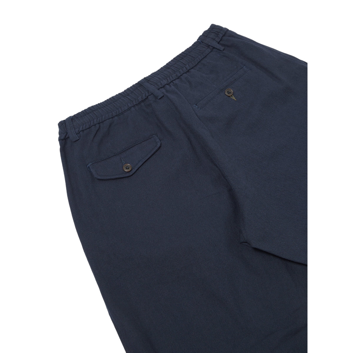 Universal Works Pleated Track Pant 29181 Winter Twill navy