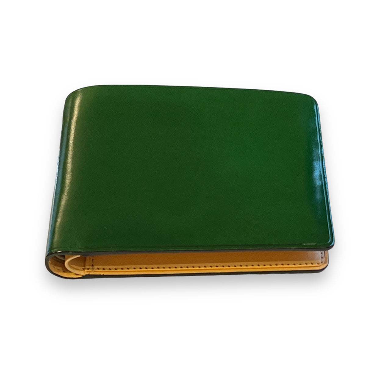 Il Bussetto Bi-fold Wallet forest green