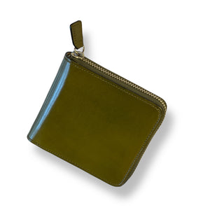 Il Bussetto Zipped Wallet 11-012 dark green